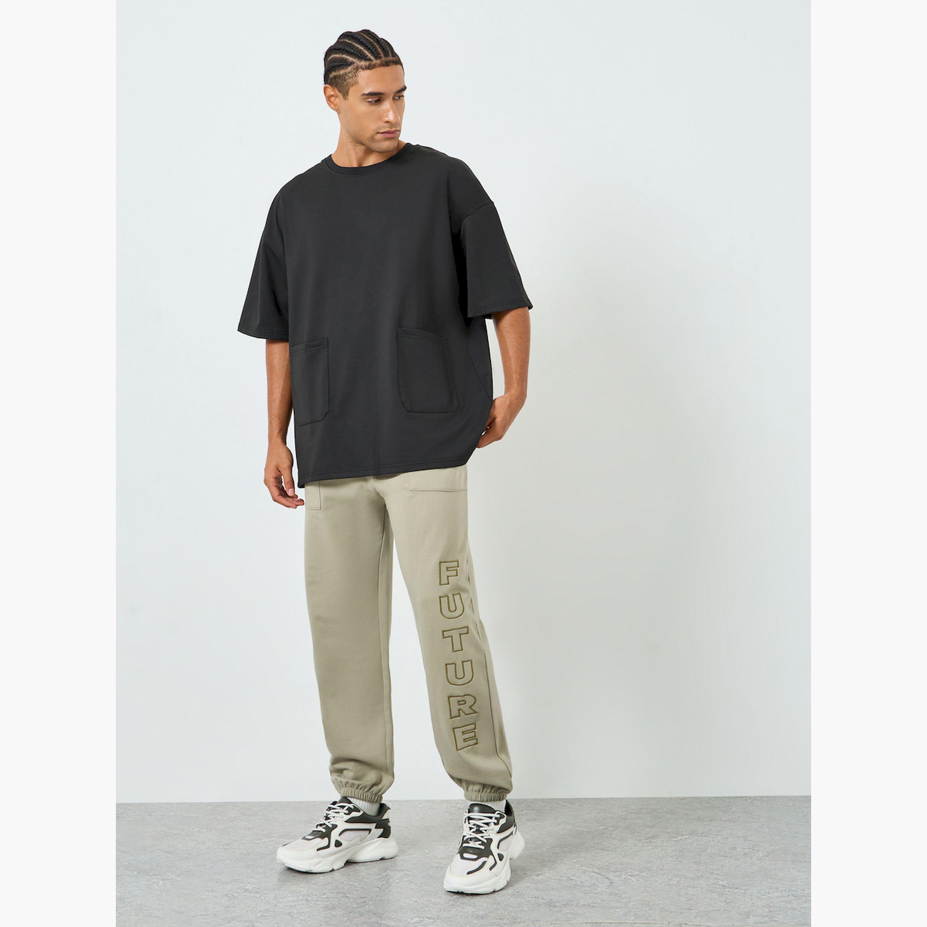 Take Two Men Oversized Black T-Shirt with Pockets-men-clothing-tshirtsandpolos-tshirts-image-2