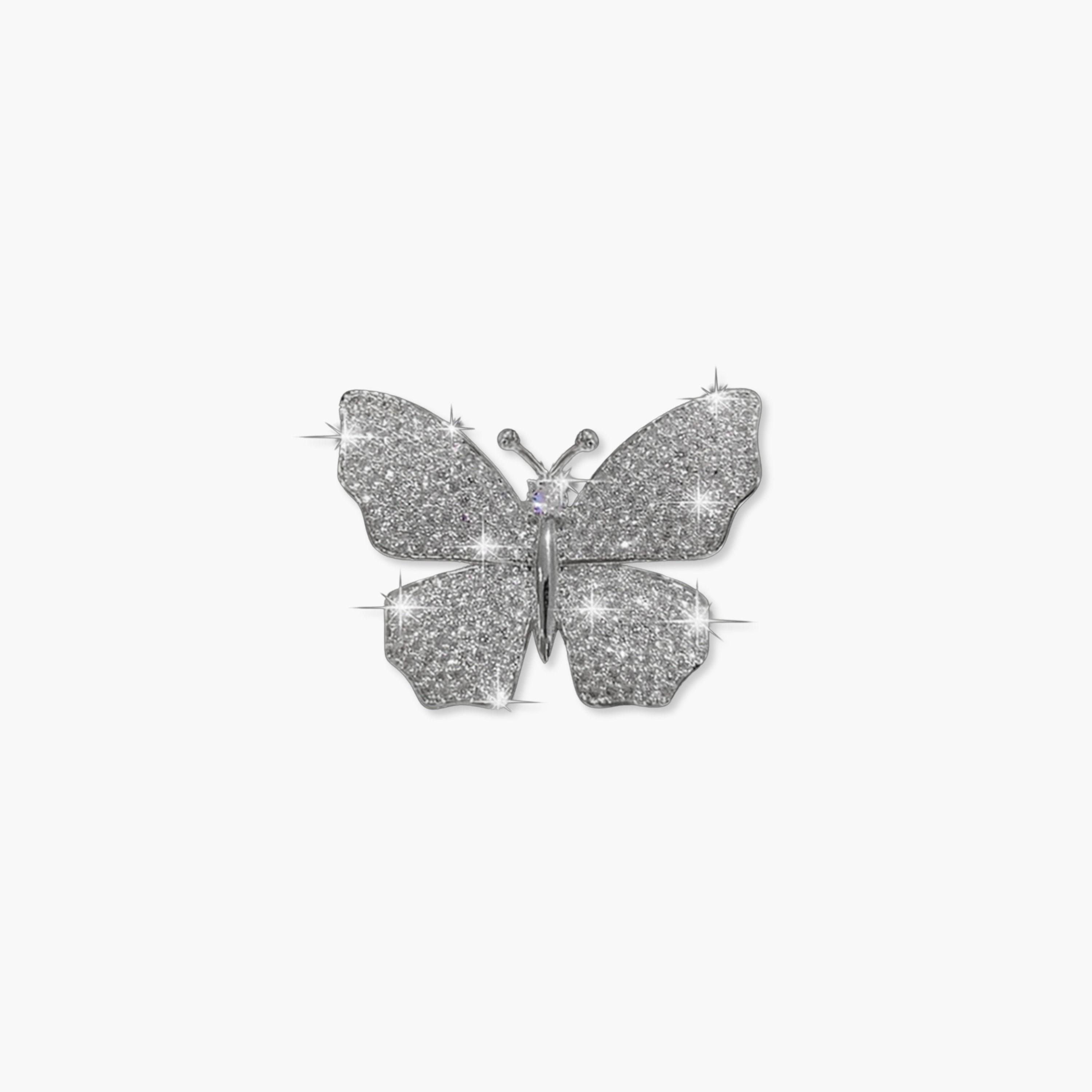 بروش لامع بشكل فراشة-women-watchesandjewellery-jewellery-brooches-image-1