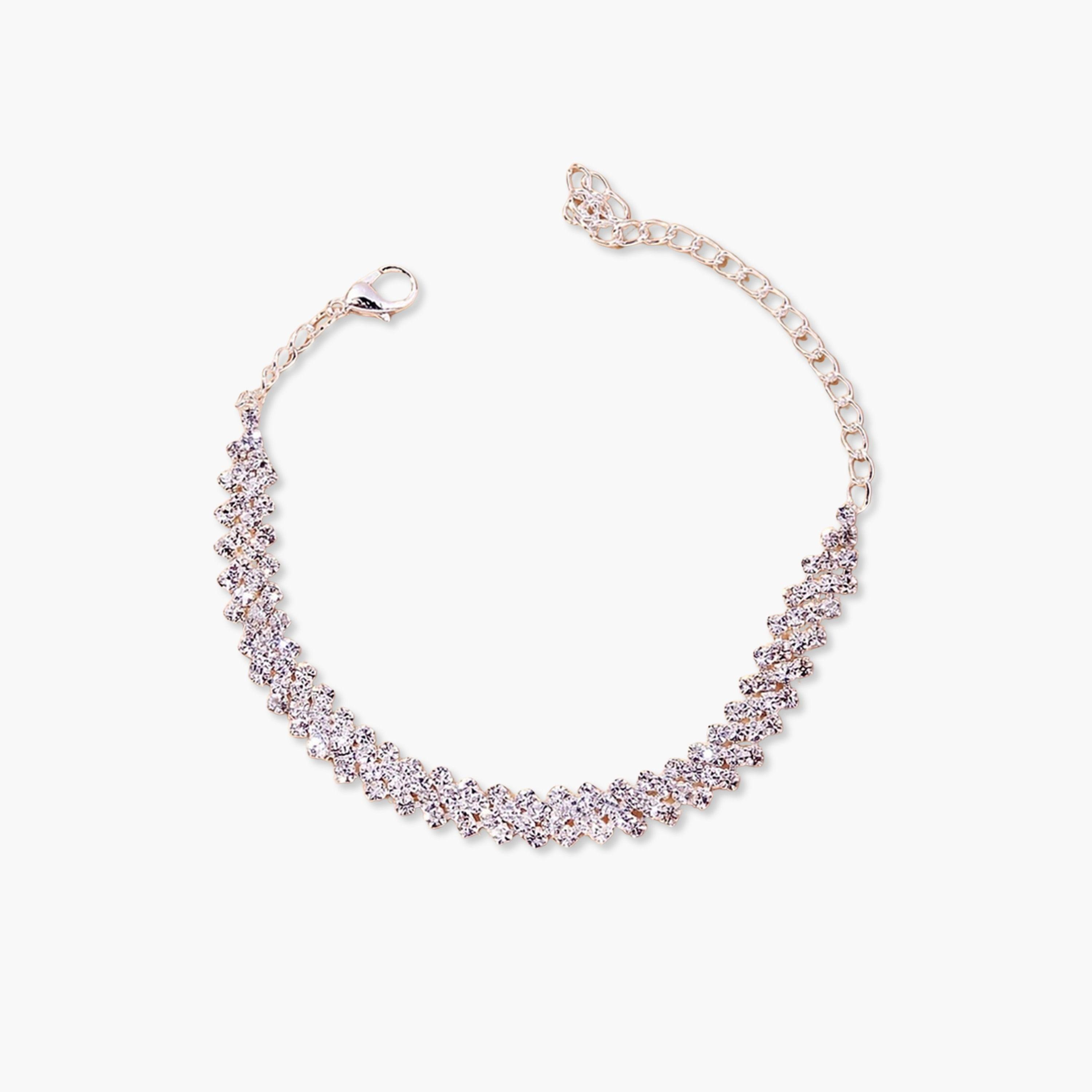 خلخال مرصع بالراين-women-watchesandjewellery-jewellery-anklets-image-1