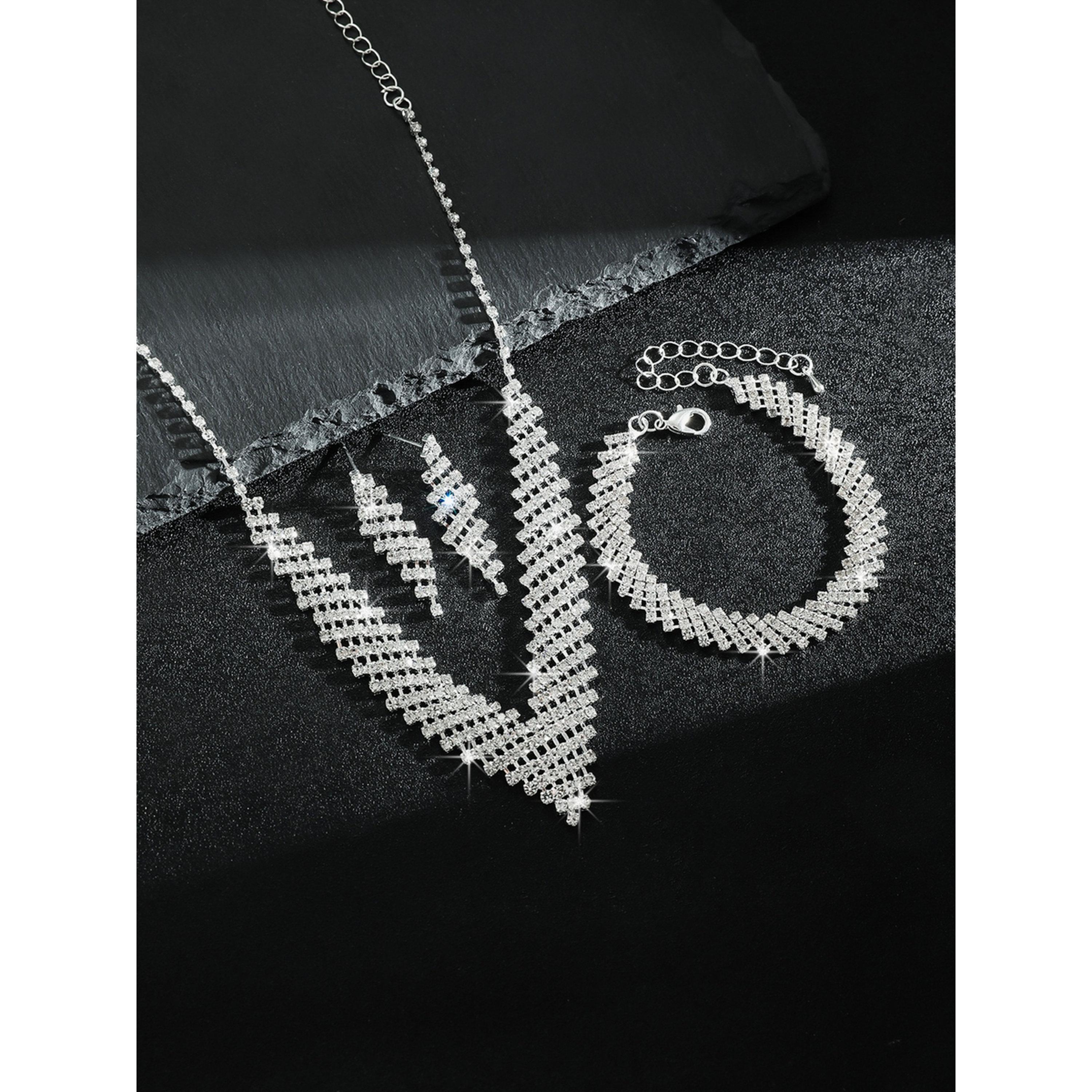 Take Two Rhinestone Necklace with Bracelet and Earrings et-women-watchesandjewellery-jewellery-jewellerysets-image-3