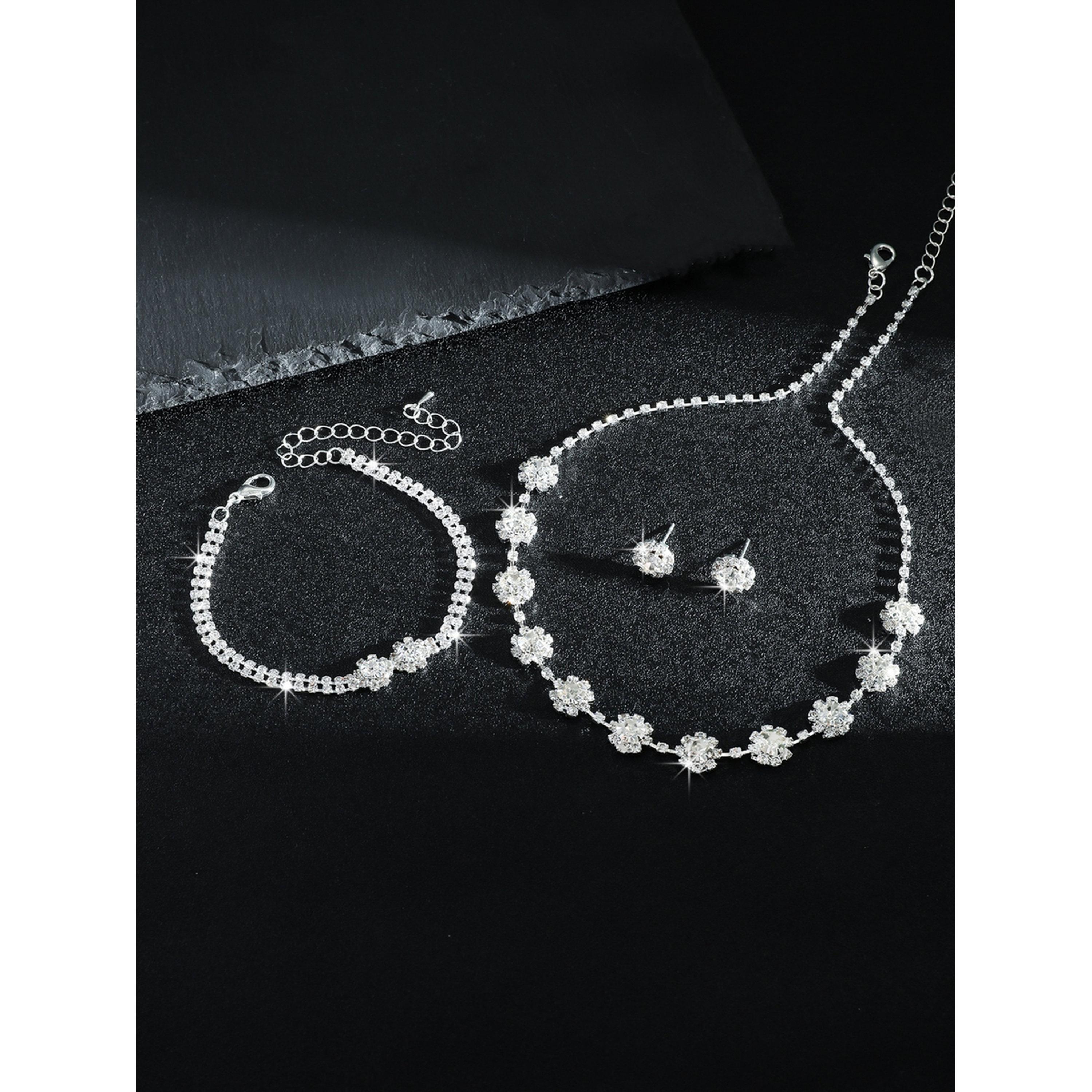 Take Two Faux Pearl Rhinestone Necklace with Bracelet and Earrings et-women-watchesandjewellery-jewellery-jewellerysets-image-4