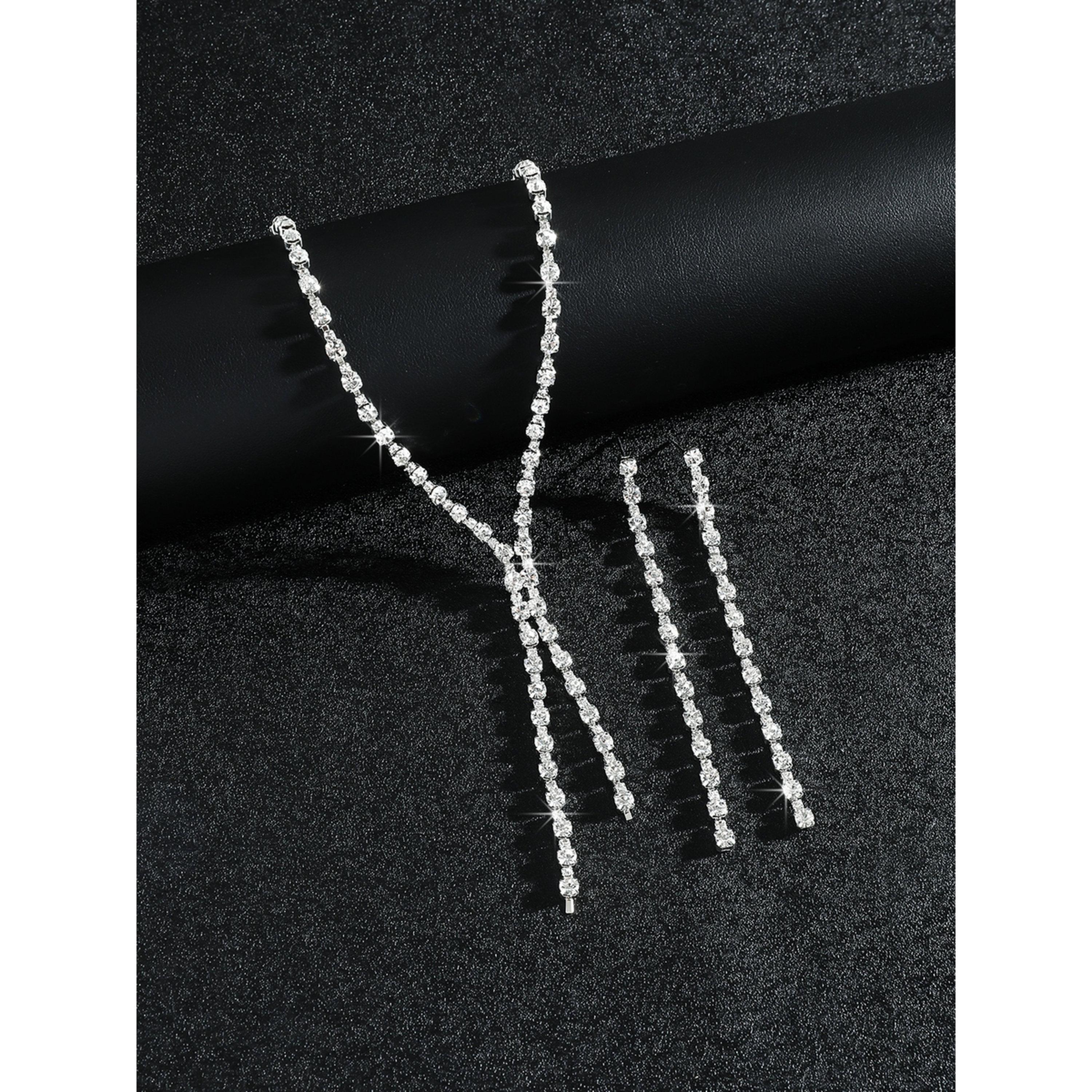 مجموعة من قلادة وأقراط بشراشيب وأحجار الراين-women-watchesandjewellery-jewellery-jewellerysets-image-6