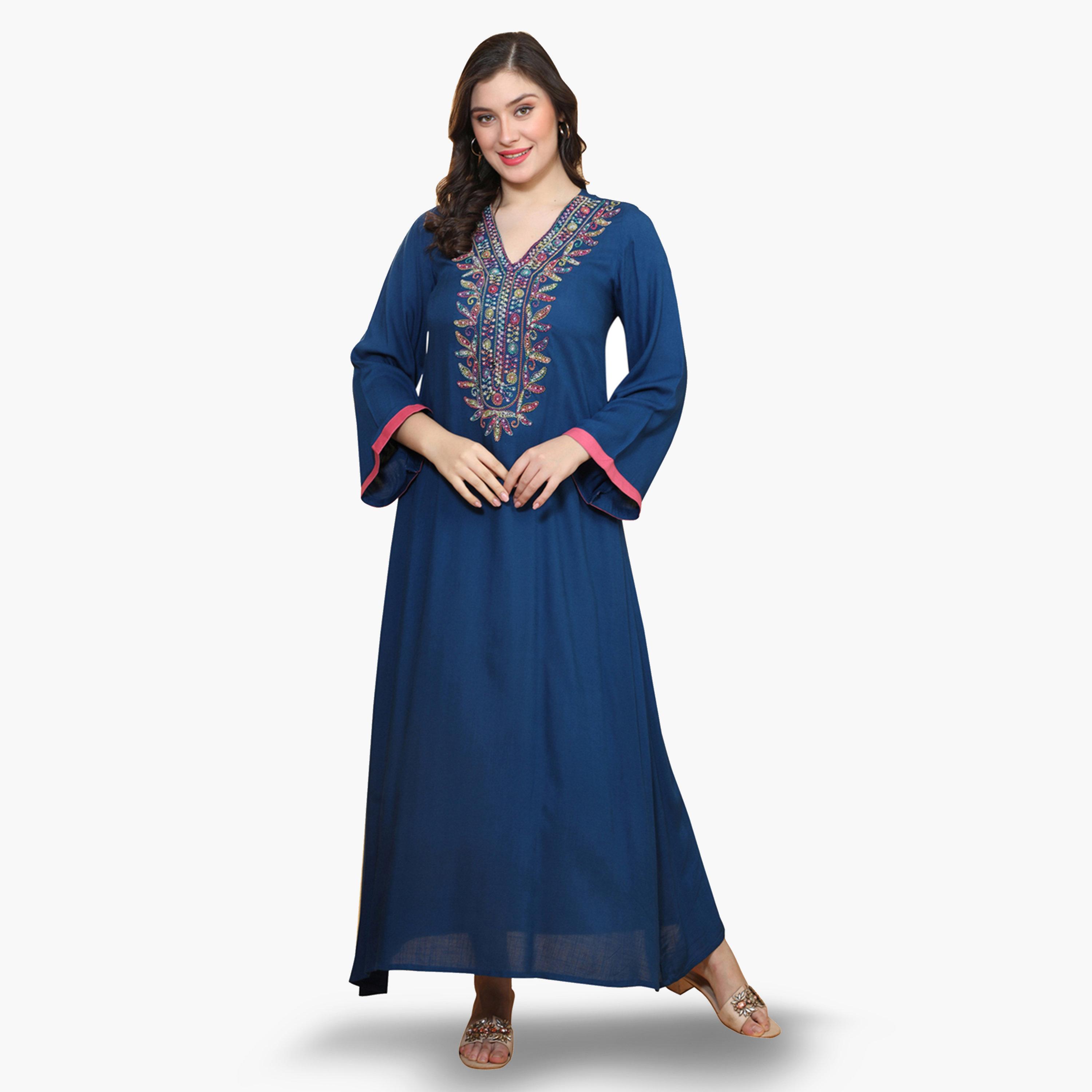 جلابية مطرزة-women-arabicclothing-jalabiyas-image-1