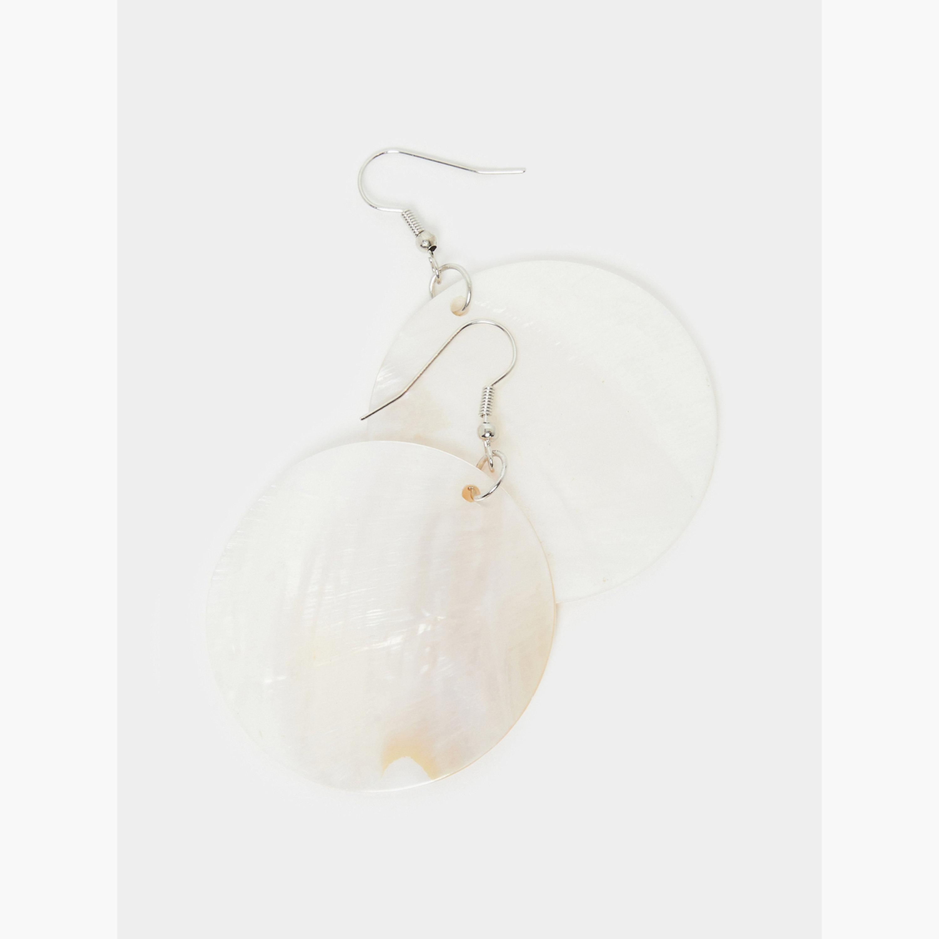 أقراط صدفية مستديرة-women-watchesandjewellery-jewellery-earrings-image-3