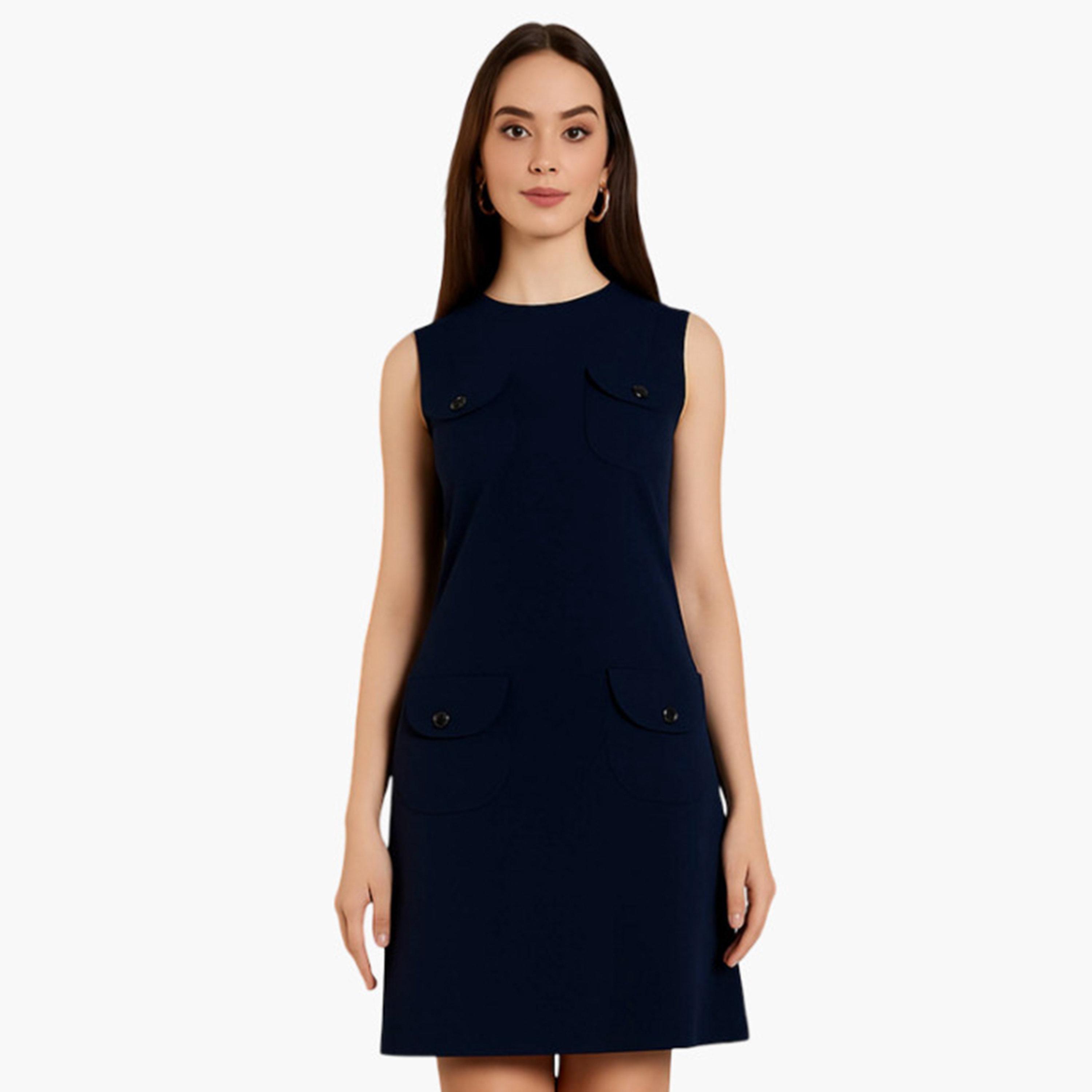 فستان ميني بدون أكمام وبقصة ضيقة-women-clothing-dresses-image-1