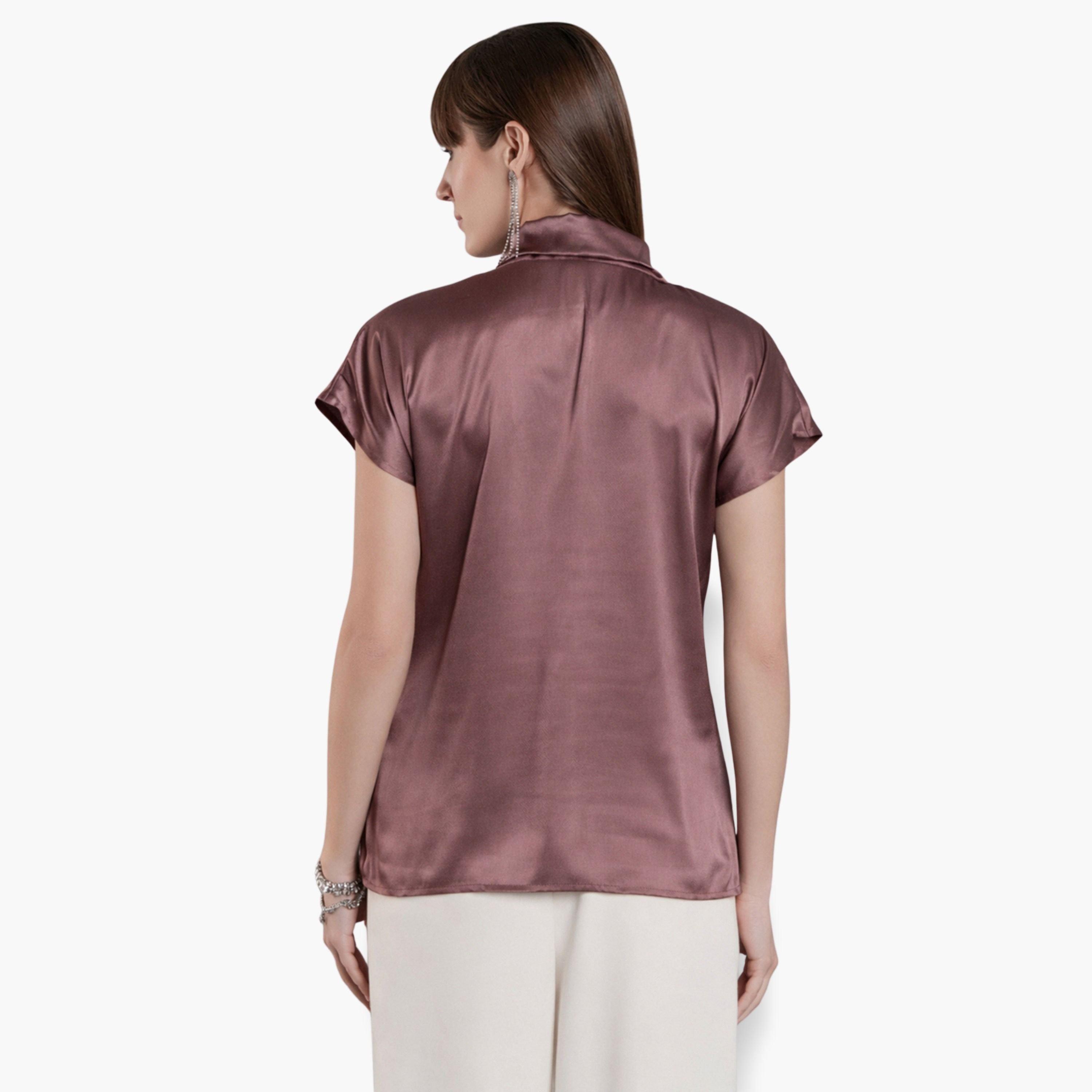 بلوزة ساتان بياقة برباط-women-clothing-shirtsandblouses-blouses-image-4