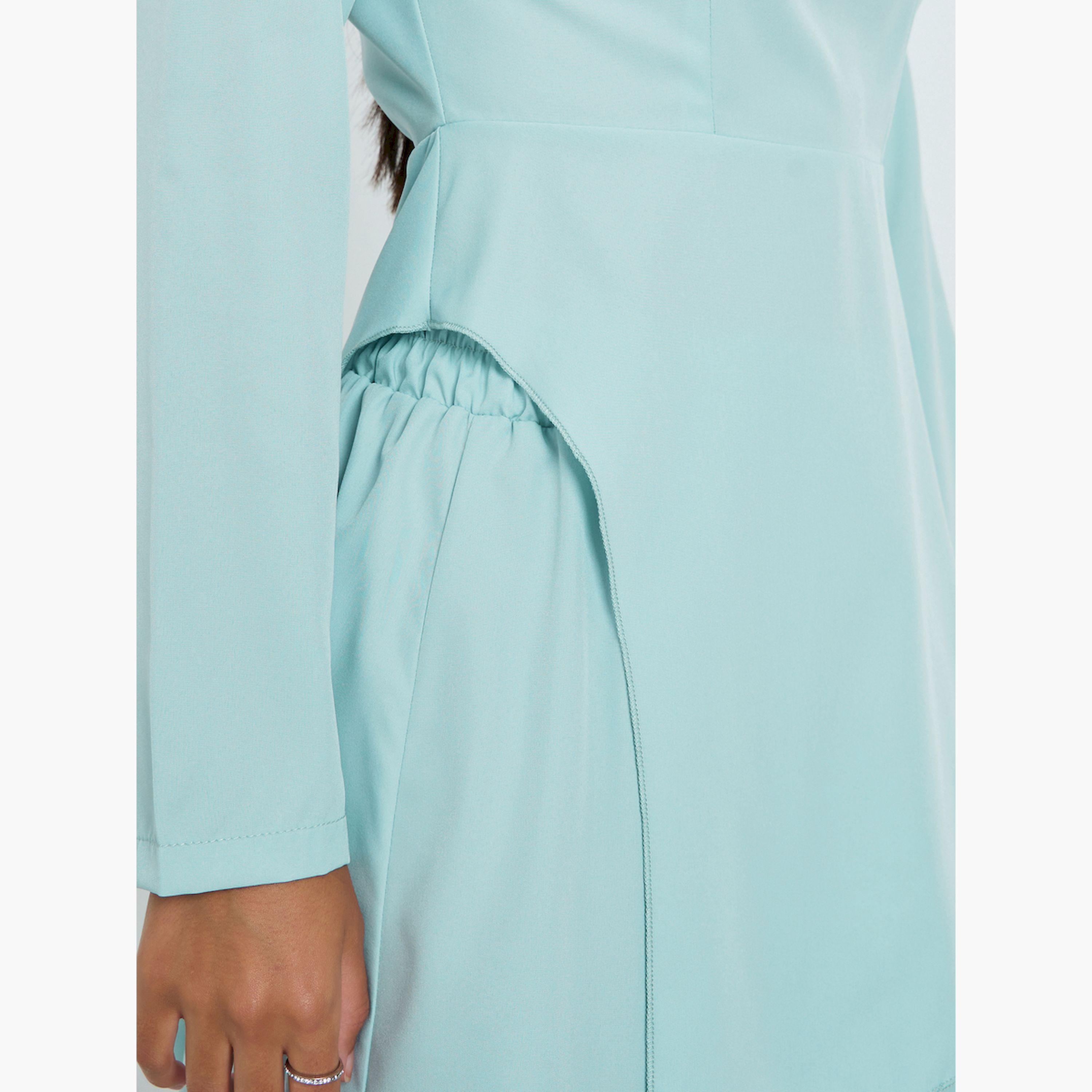 مجموعة من تنورة ماكسي وبلوزة بحافة غير متماثلة-women-clothing-coordsets-image-3