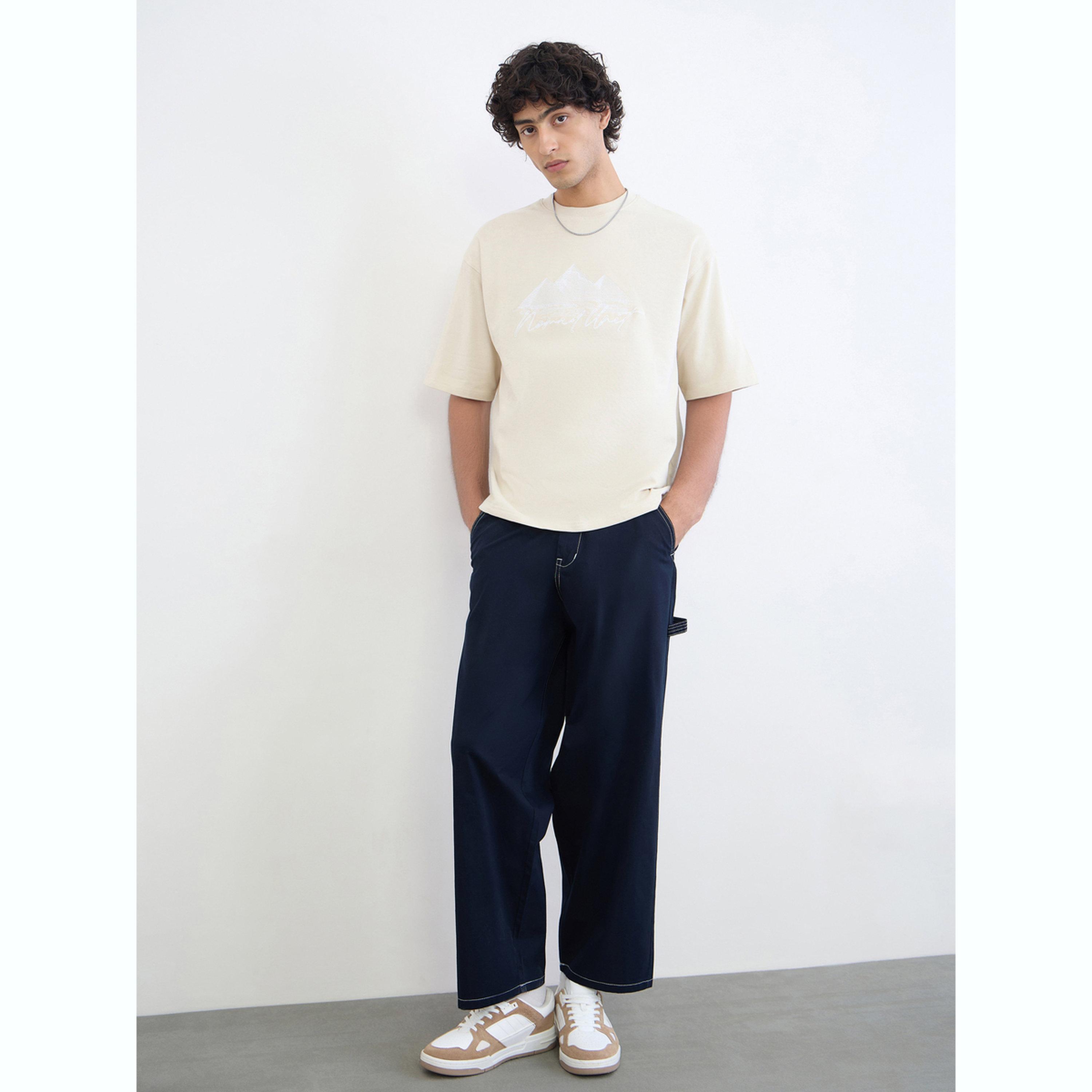 بنطال فضفاض منسوج ثقيل الوزن-men-clothing-bottoms-jeans-image-2
