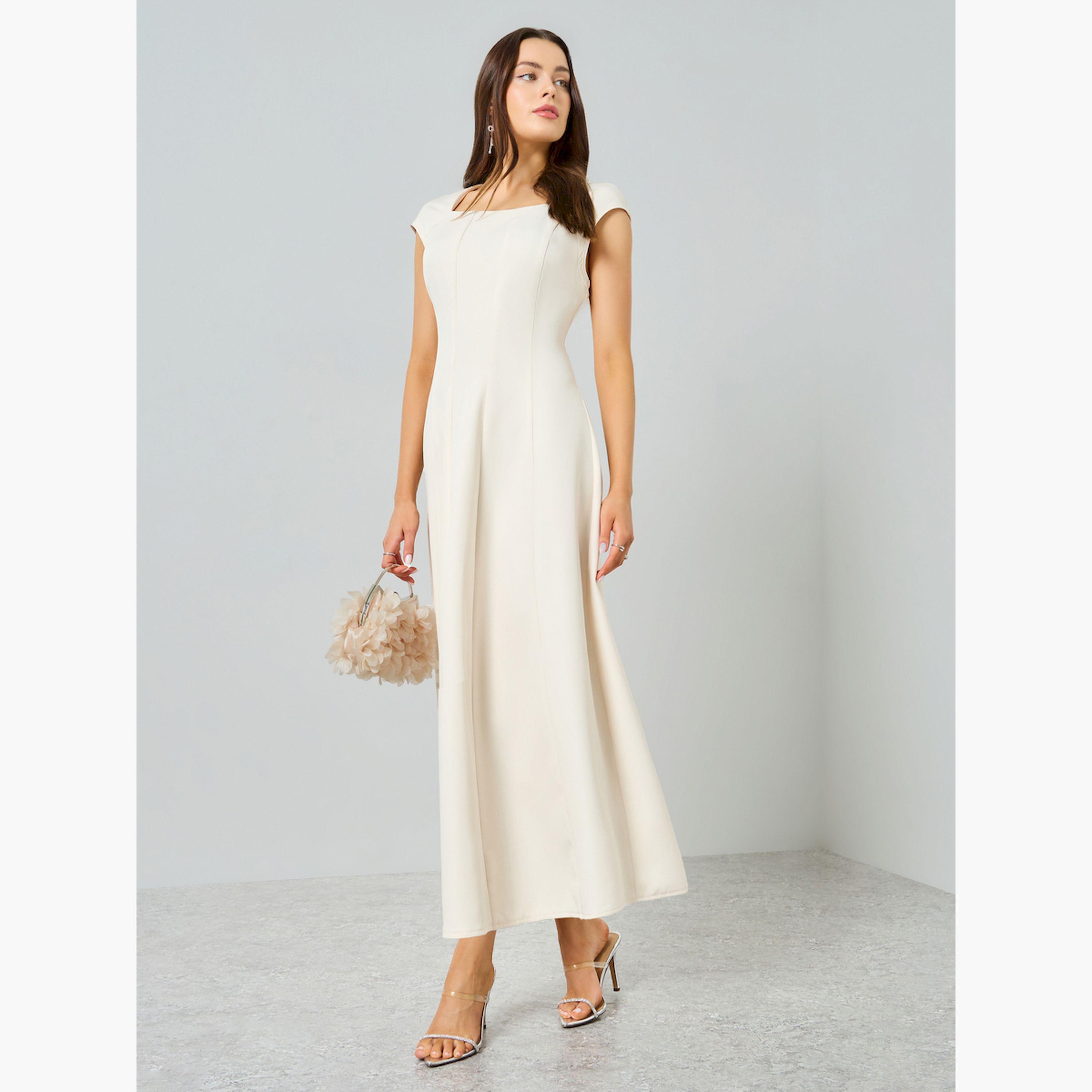 فستان طويل أكمام قصيرة-women-clothing-dresses-image-3