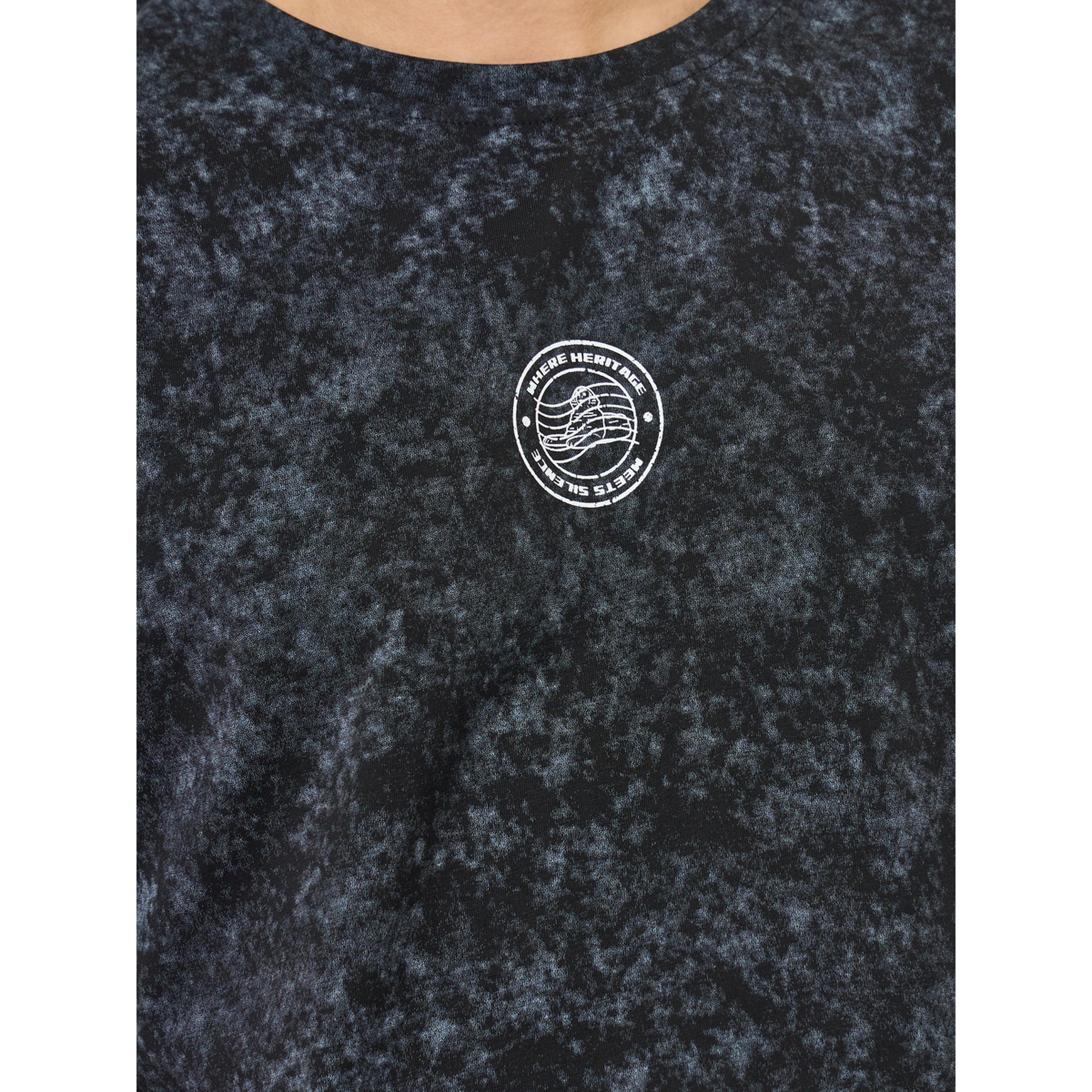 Styli Men Grey Graphic Print Oversized Washed T-Shirt-men-clothing-tshirtsandpolos-tshirts-image-5