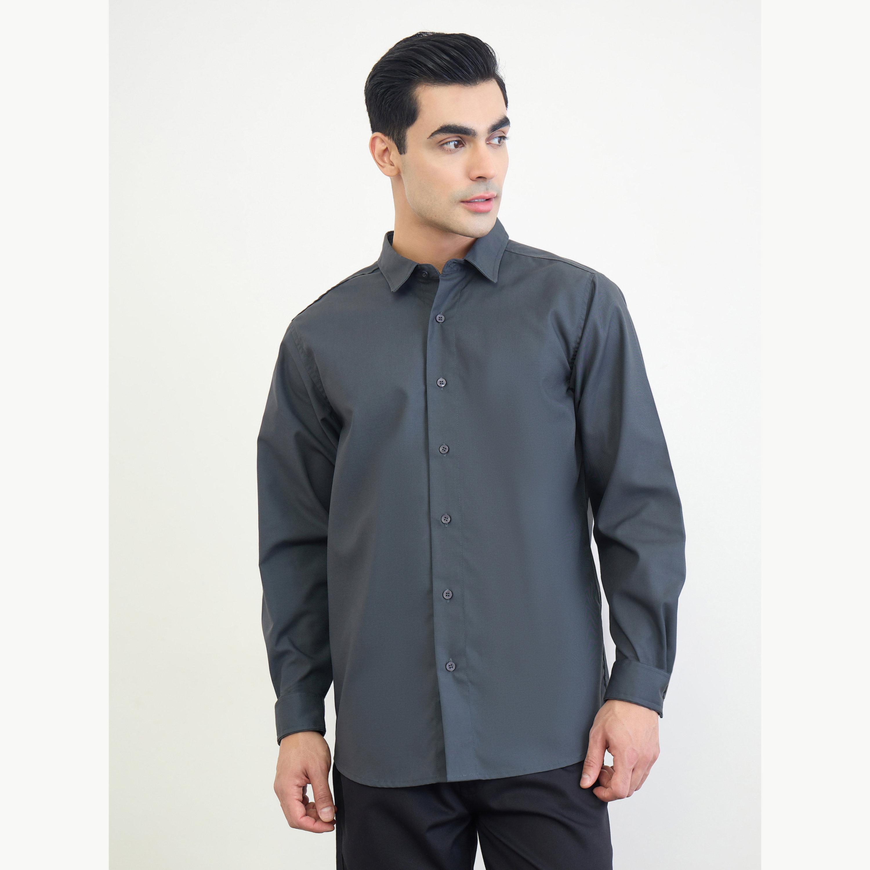 قميص رجالي بقصة عادية وأكمام طويلة-men-clothing-shirts-image-1