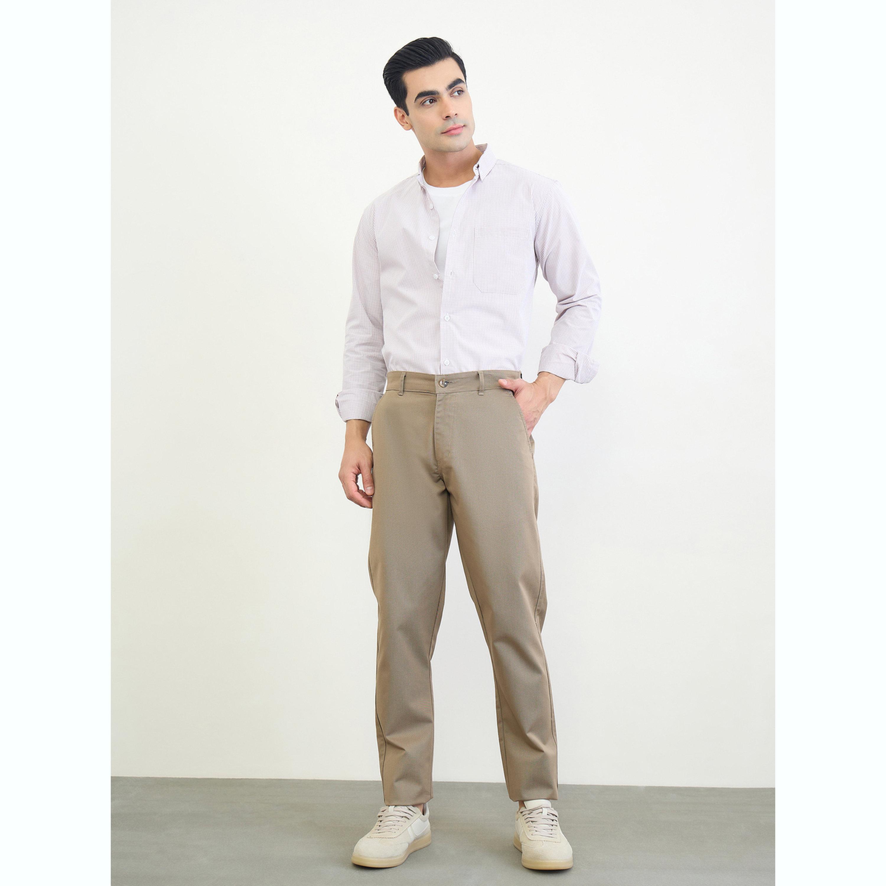 Styli Men Checkered Button-Down Shirt-men-clothing-shirts-image-2