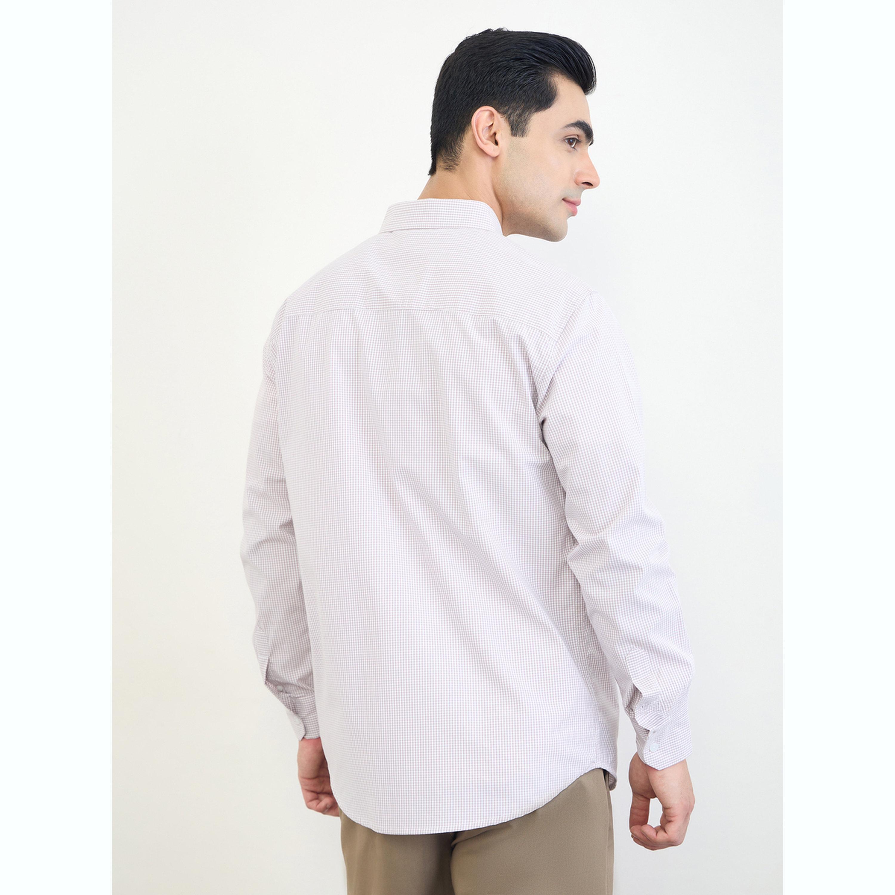 Styli Men Checkered Button-Down Shirt-men-clothing-shirts-image-5
