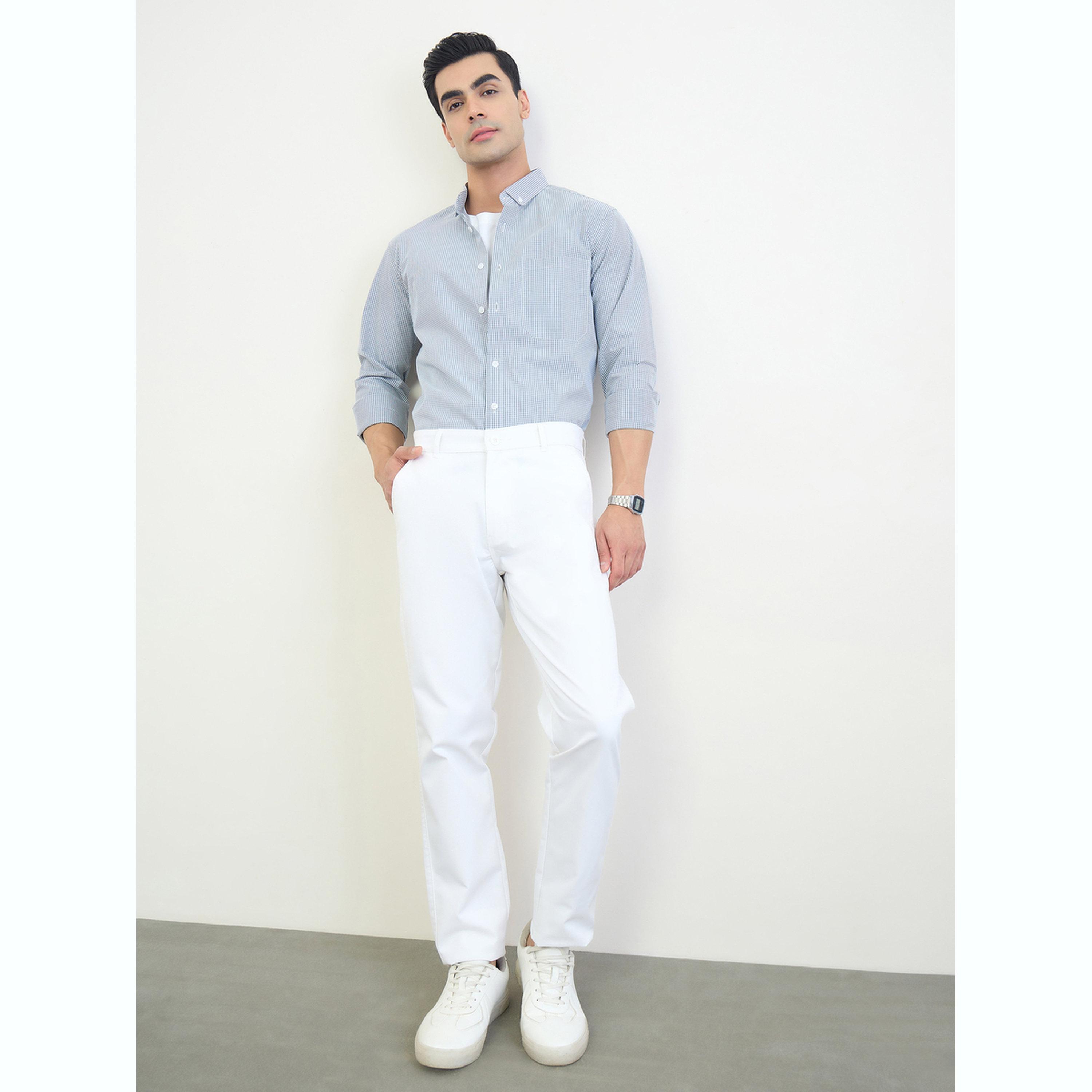 قميص كاروهات بأزرار-men-clothing-shirts-image-2