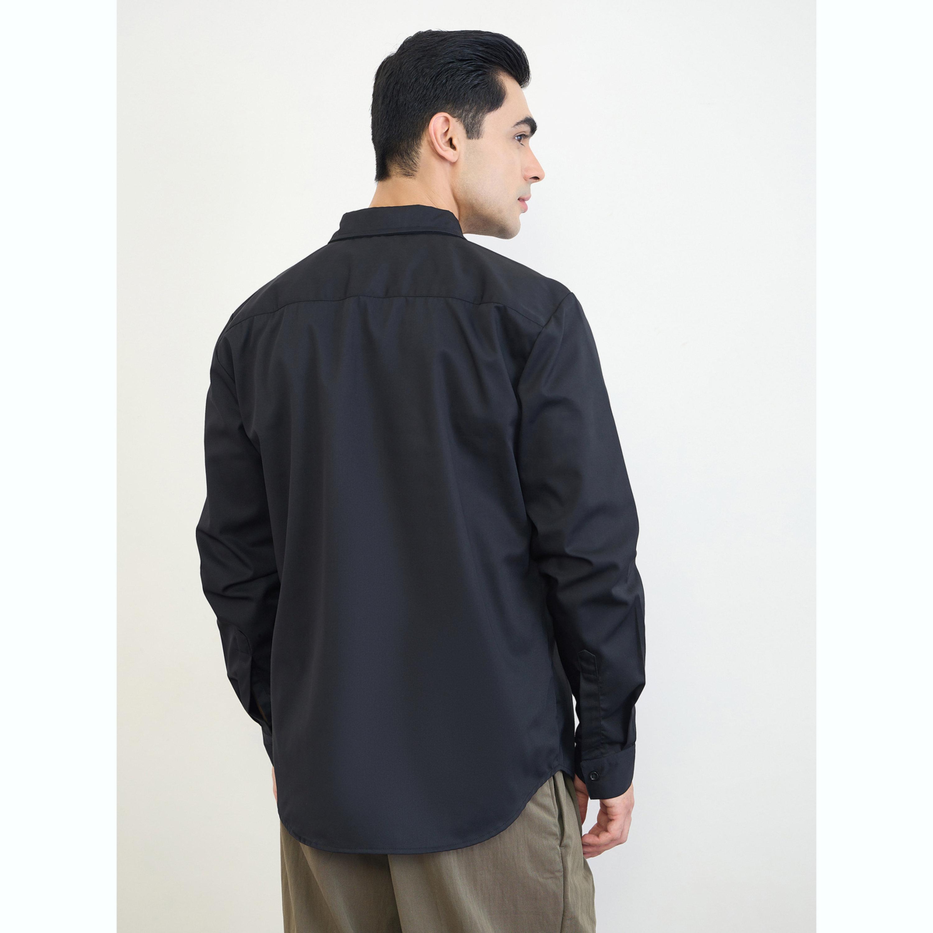 قميص سادة بقصة عادية-men-clothing-shirts-image-4