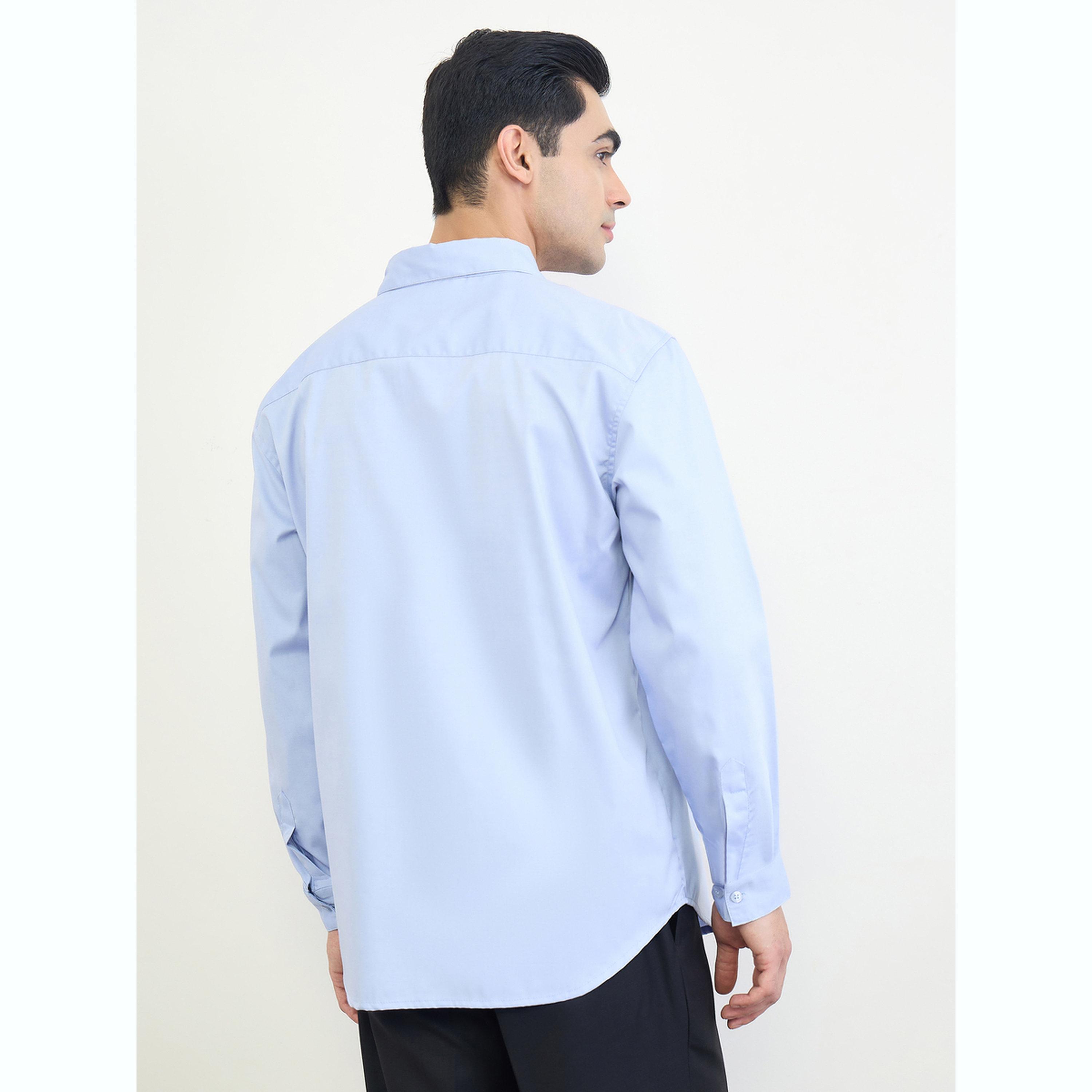 قميص سادة بقصة عادية-men-clothing-shirts-image-4
