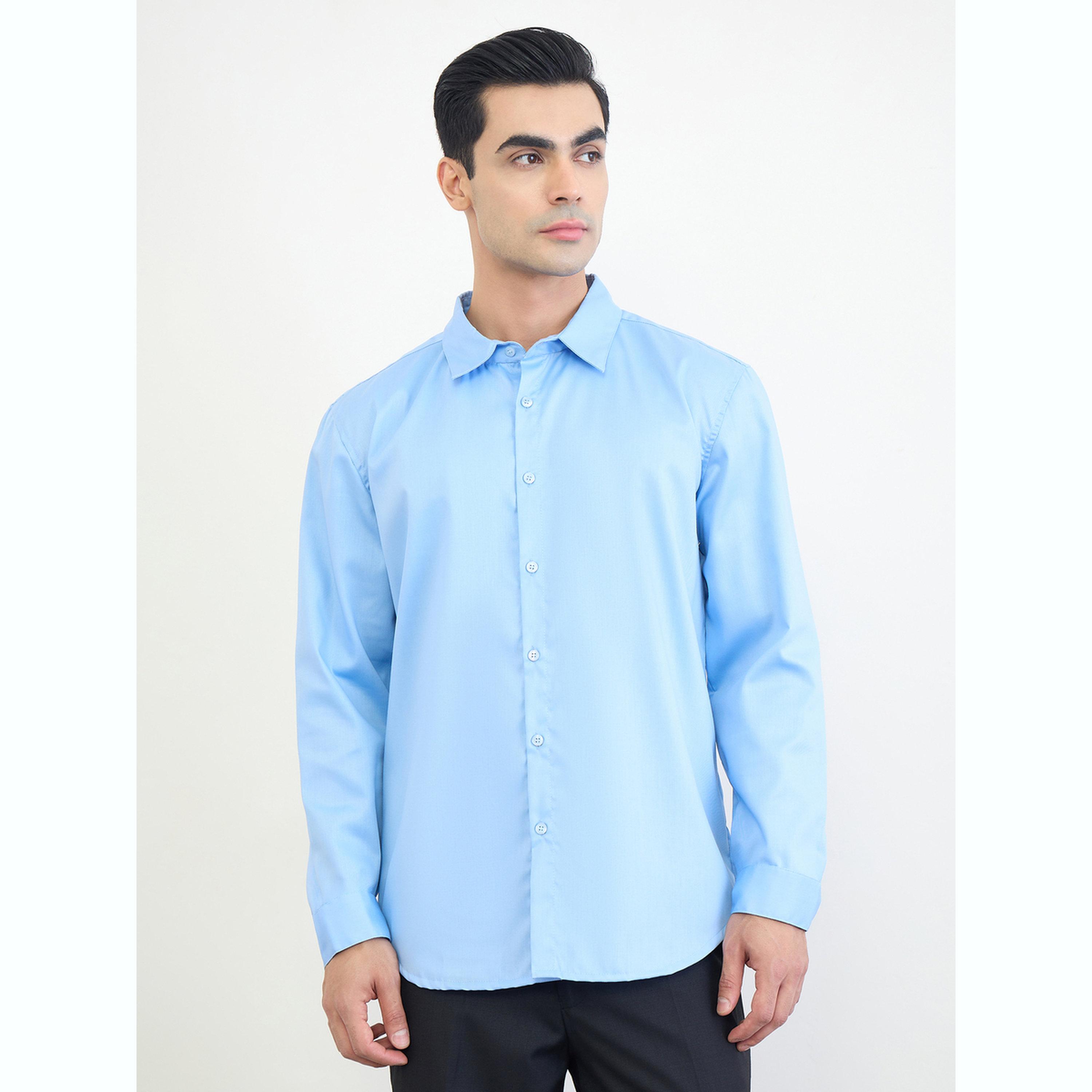 Styli Men Regular Fit Solid Shirt-men-clothing-shirts-image-1