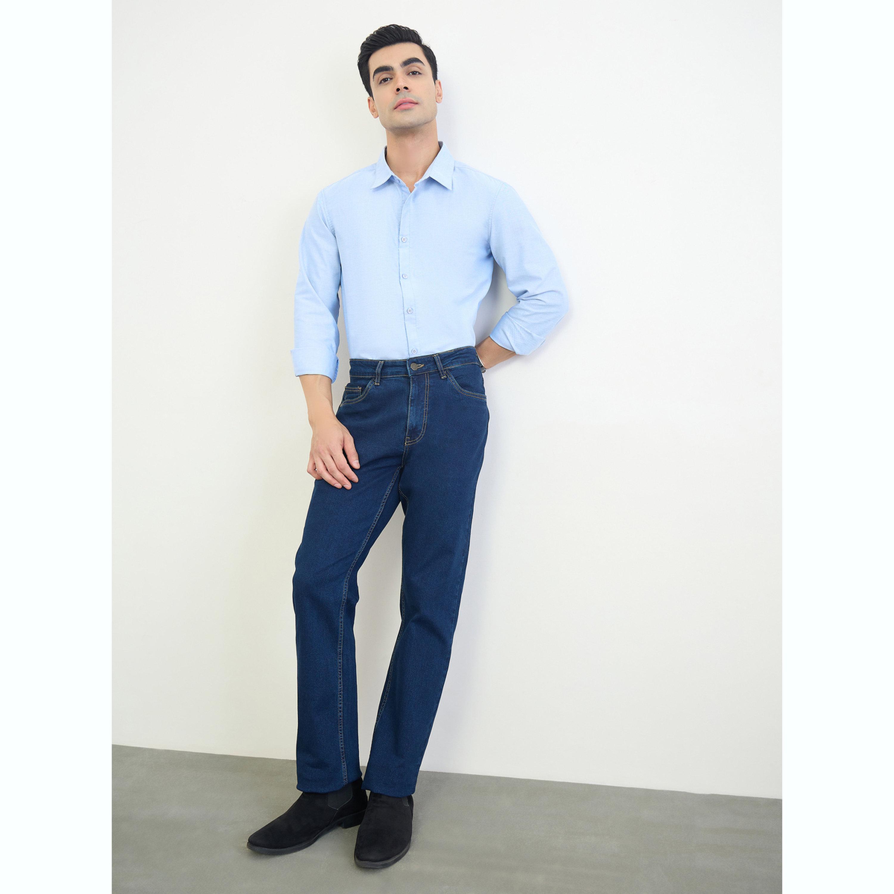Styli Men Regular Fit Solid Shirt-men-clothing-shirts-image-2