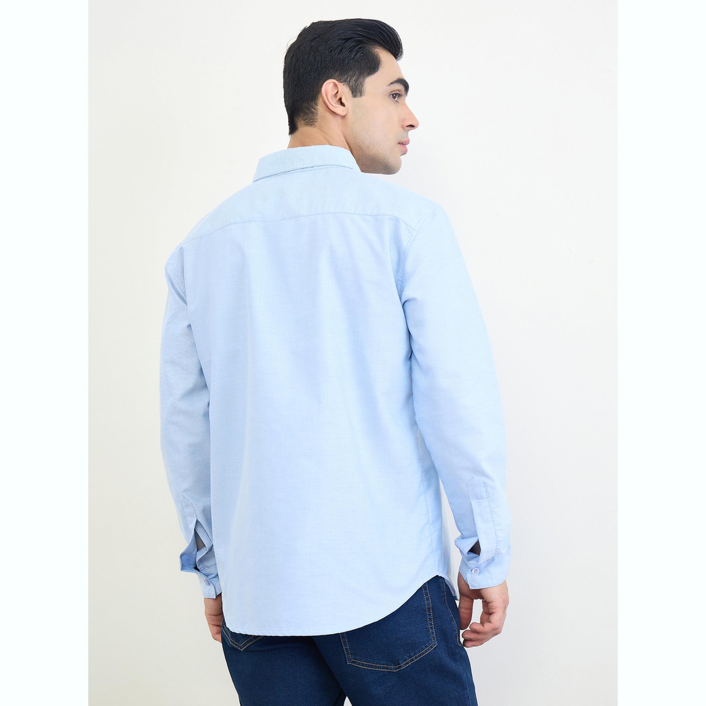 Styli Men Regular Fit Solid Shirt-men-clothing-shirts-image-4