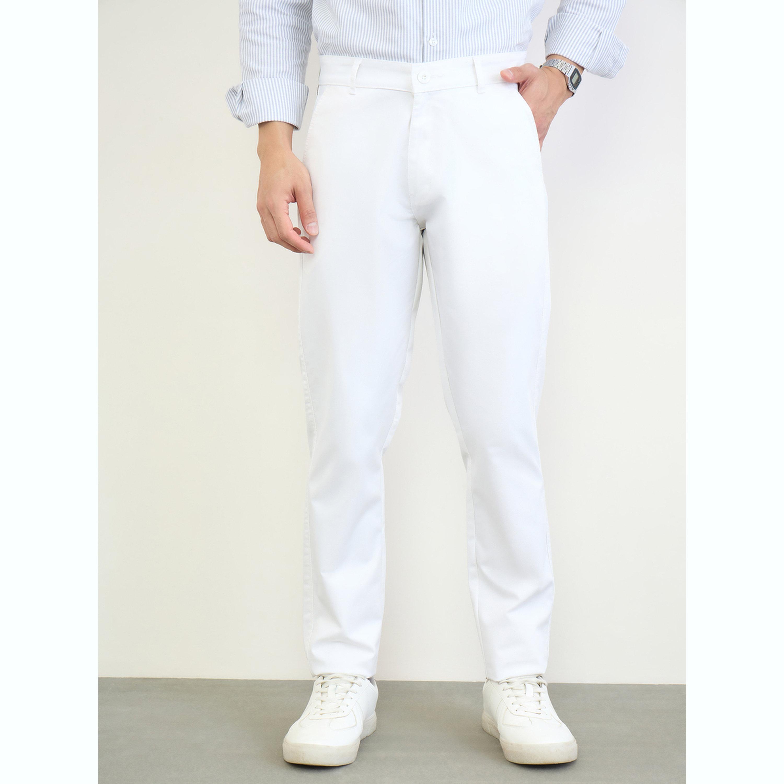 بنطال سادة بقصة عادية-men-clothing-bottoms-trousersandchinos-trousers-image-1