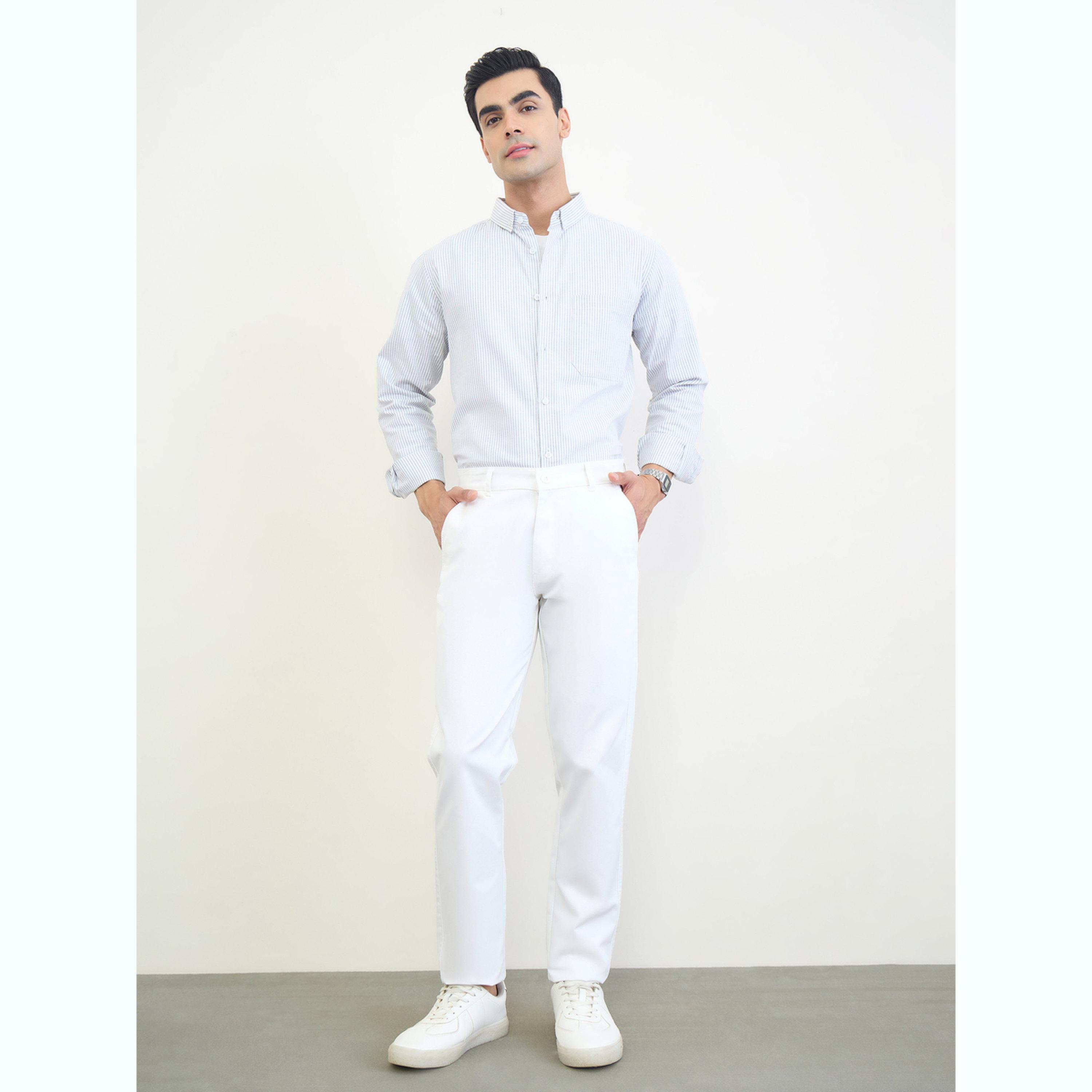 Styli Men Regular Fit Solid Pants-men-clothing-bottoms-trousersandchinos-trousers-image-2
