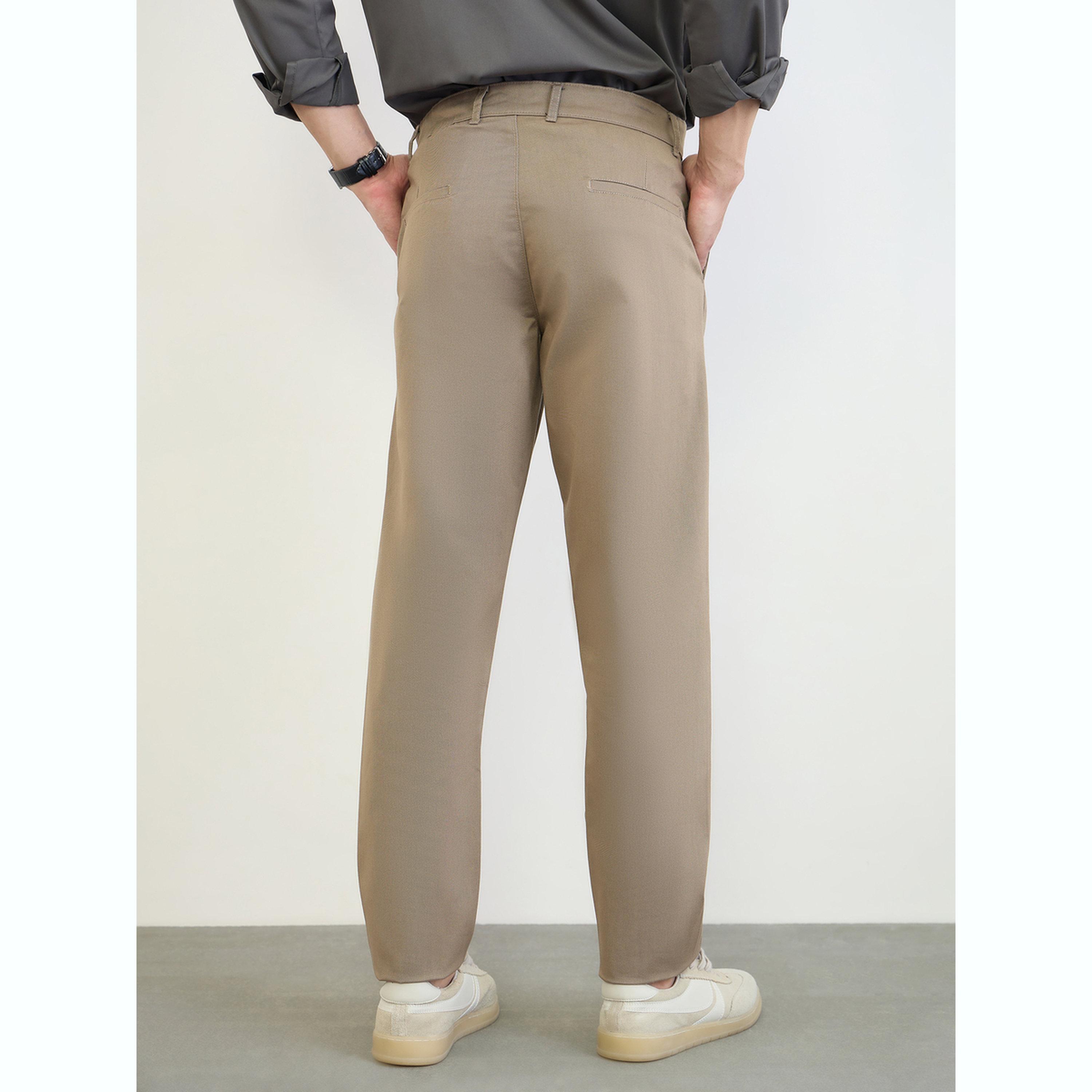 بنطال سادة بقصة عادية-men-clothing-bottoms-trousersandchinos-trousers-image-4