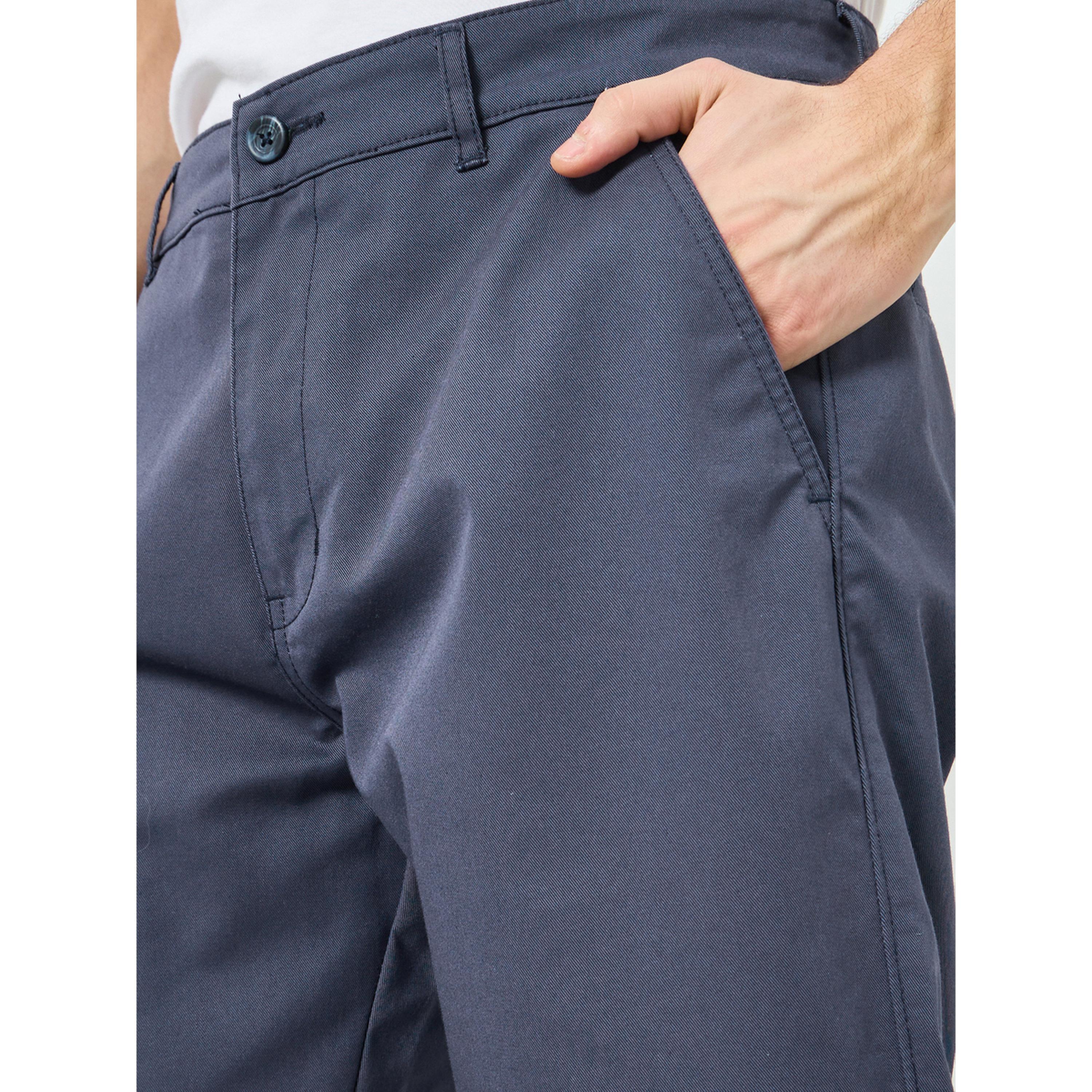 Styli Men Blue Cotton Relaxed Fit Pants-men-clothing-bottoms-trousersandchinos-trousers-image-3