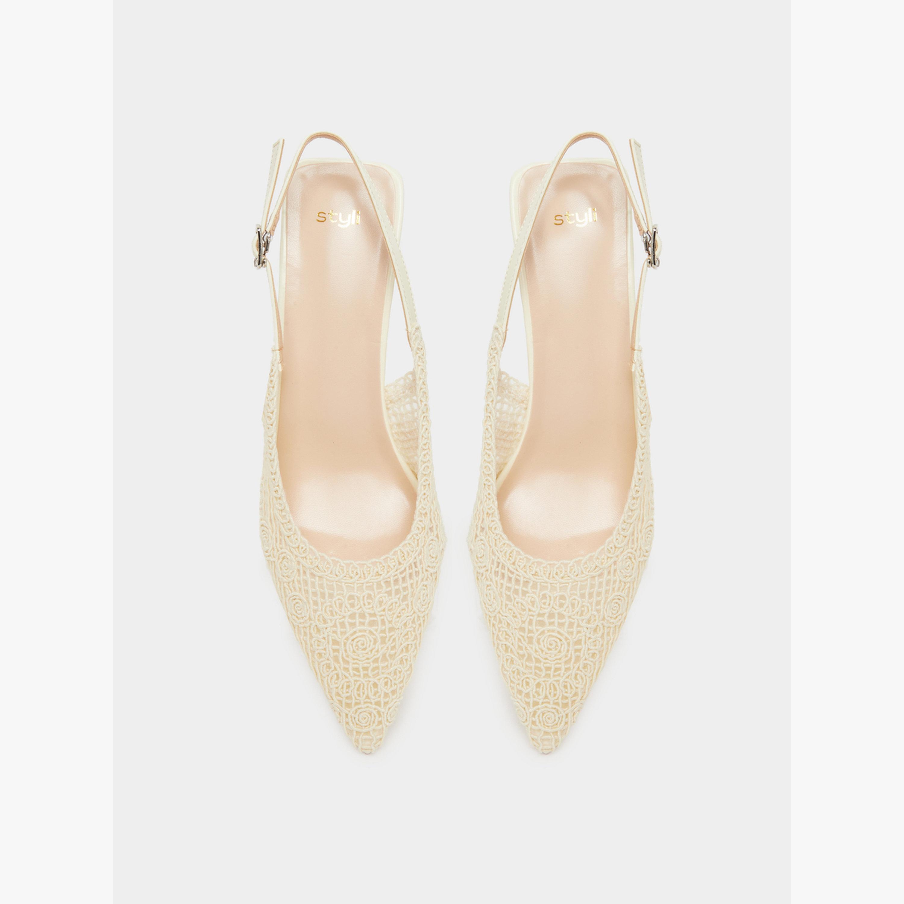 حذاء دانتيل بمقدمة مدببة-women-shoes-heels-image-3