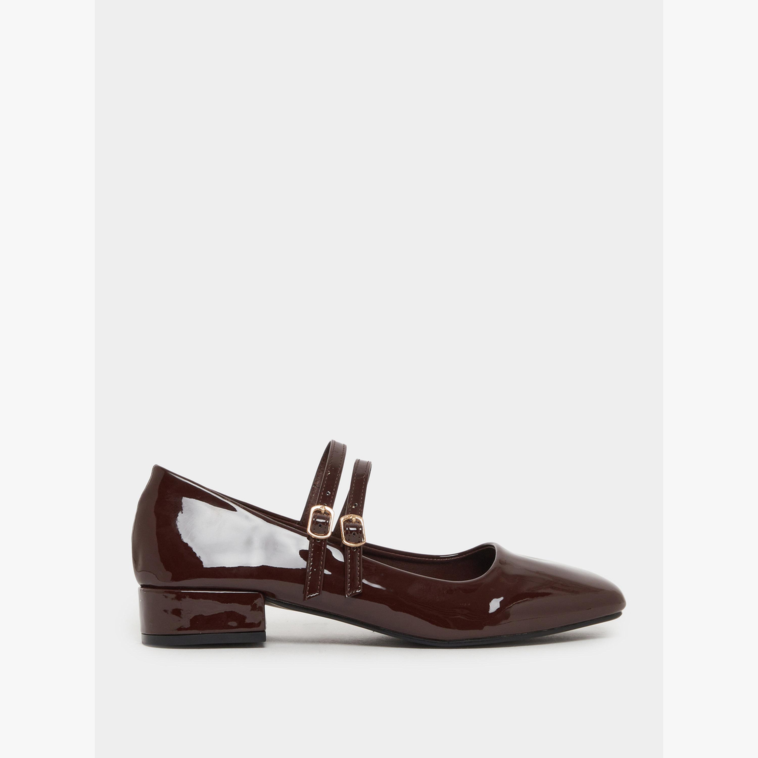 حذاء ماري جين بتفاصيل براقة-women-shoes-ballerinas-image-2
