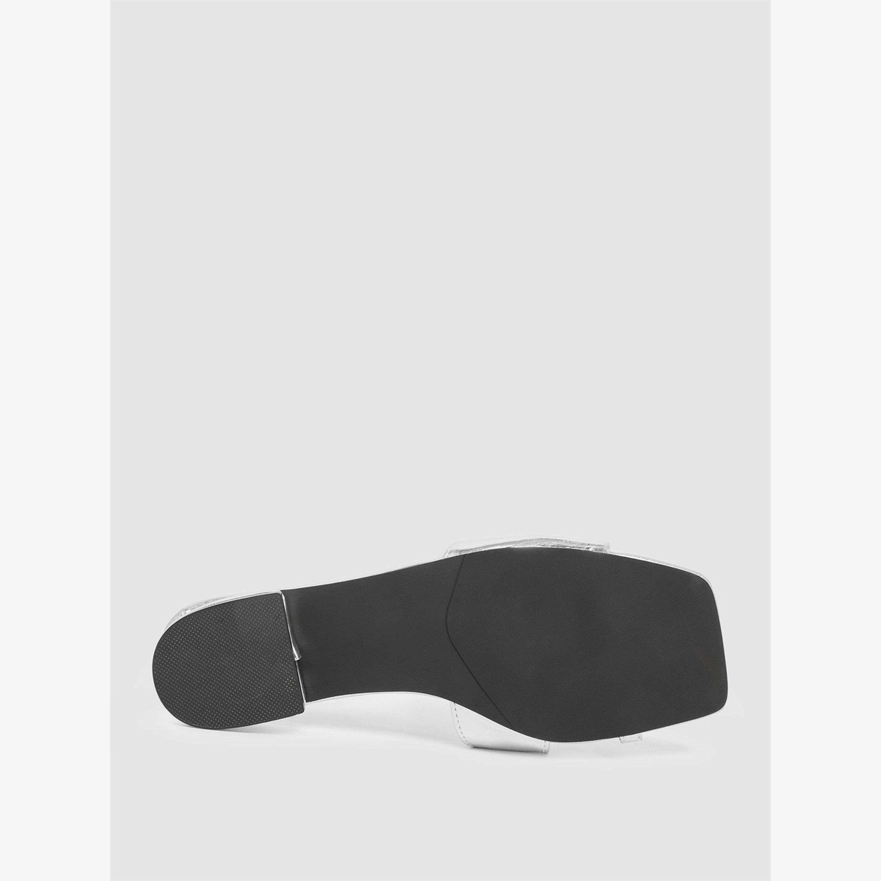 Styli Silver Metallic Flat Mules-women-shoes-flats-mules-image-6