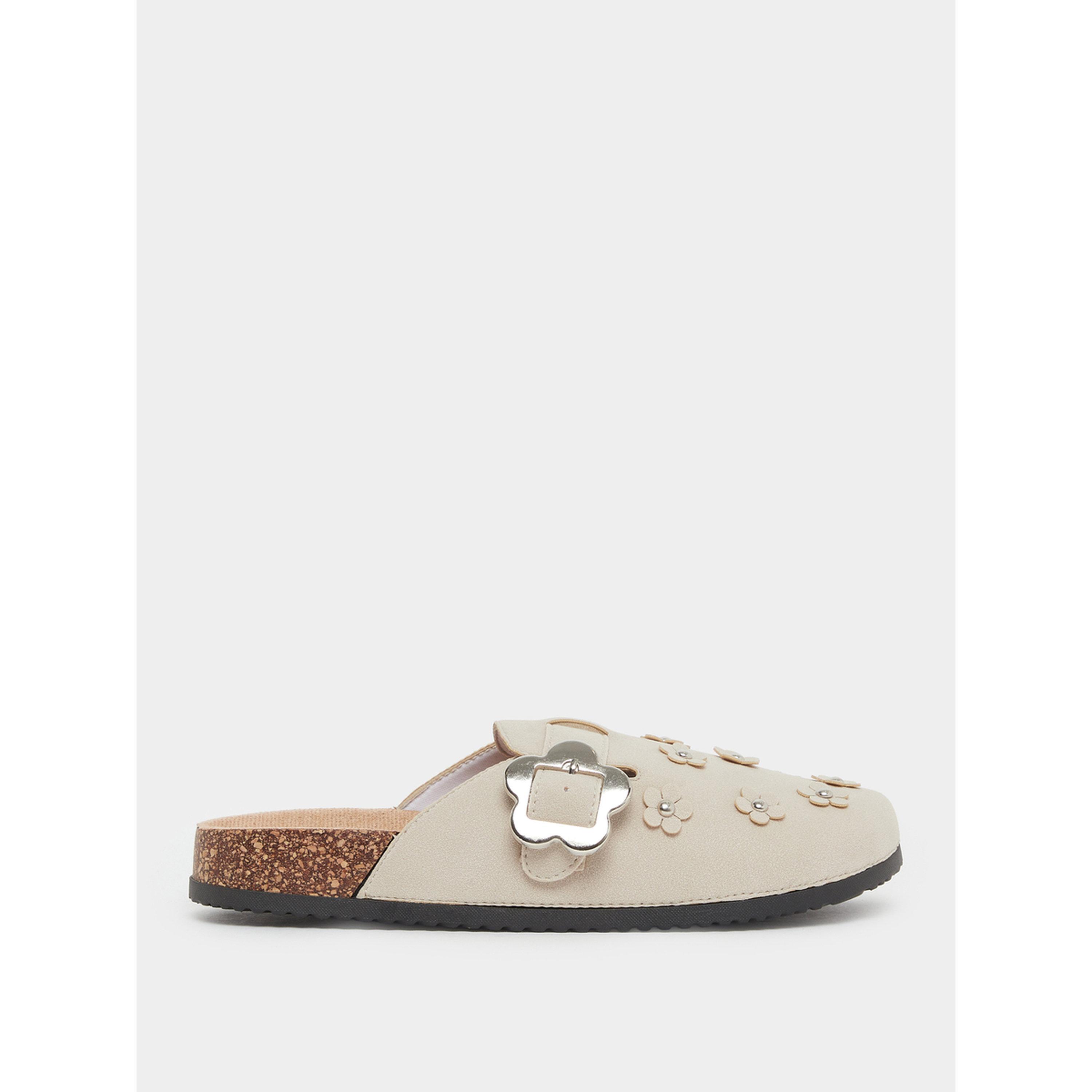 حذاء ميول بمشبك وزهور-women-shoes-flats-mules-image-2