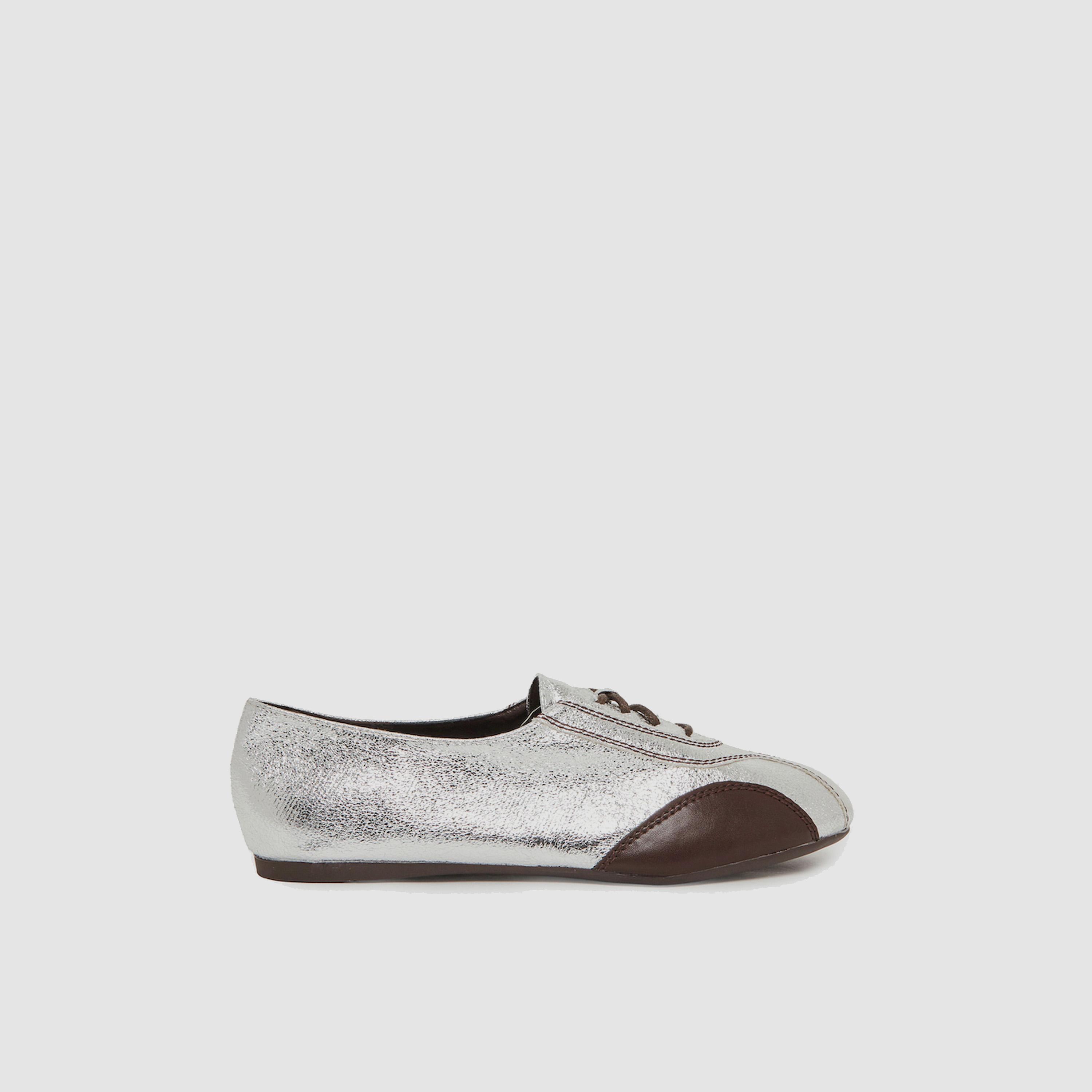 حذاء أوكسفورد فلات ميتاليك-women-shoes-ballerinas-image-2