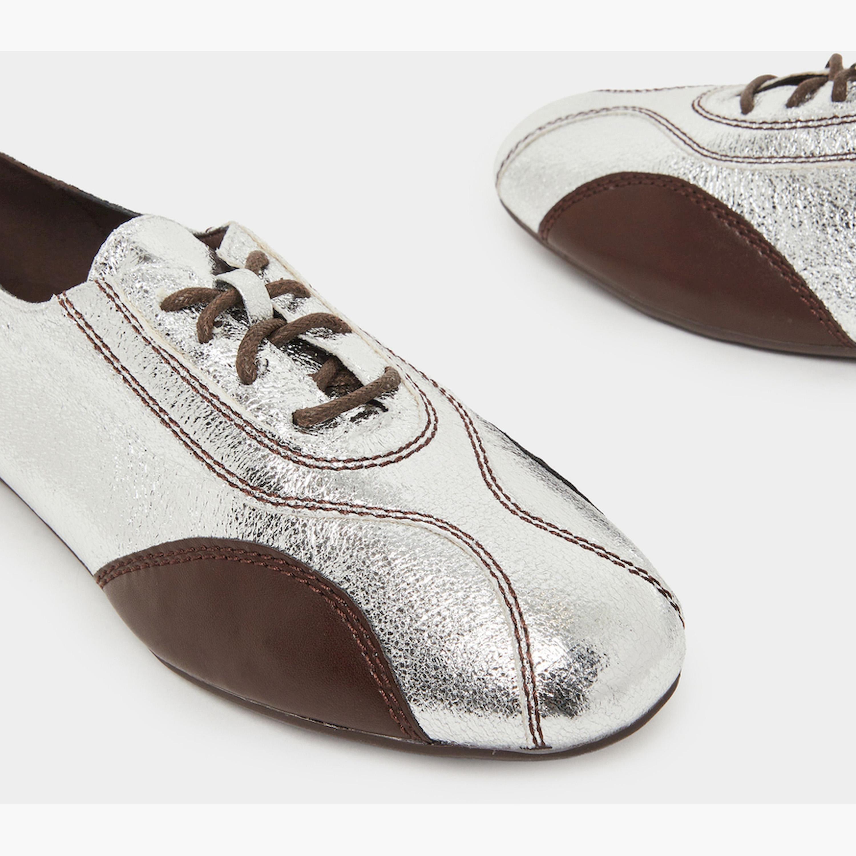 حذاء أوكسفورد فلات ميتاليك-women-shoes-ballerinas-image-3