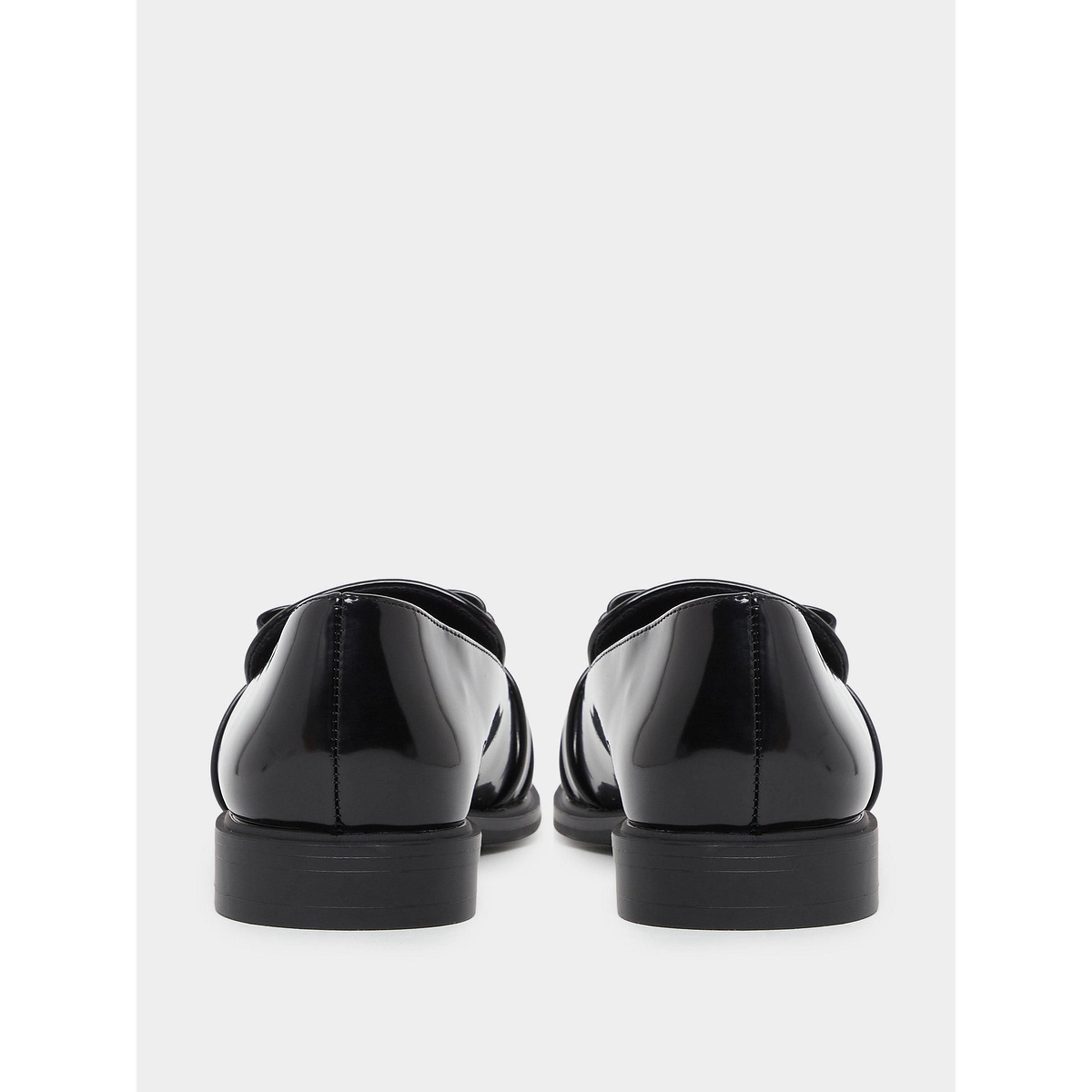 ستايلي - حذاء لوفر أسود من الجلد اللامع-women-shoes-flats-loafers-image-5