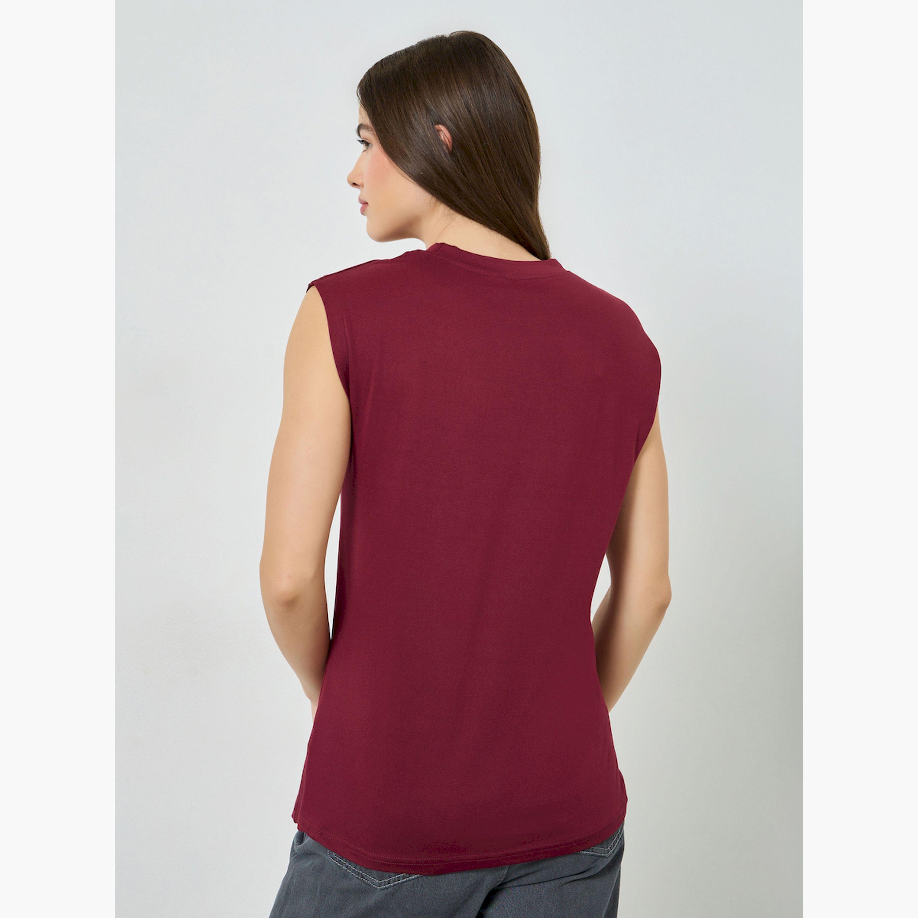 Styli Pack of 2 - Sleeveless Basic T-Shirt-women-clothing-tshirts-image-4