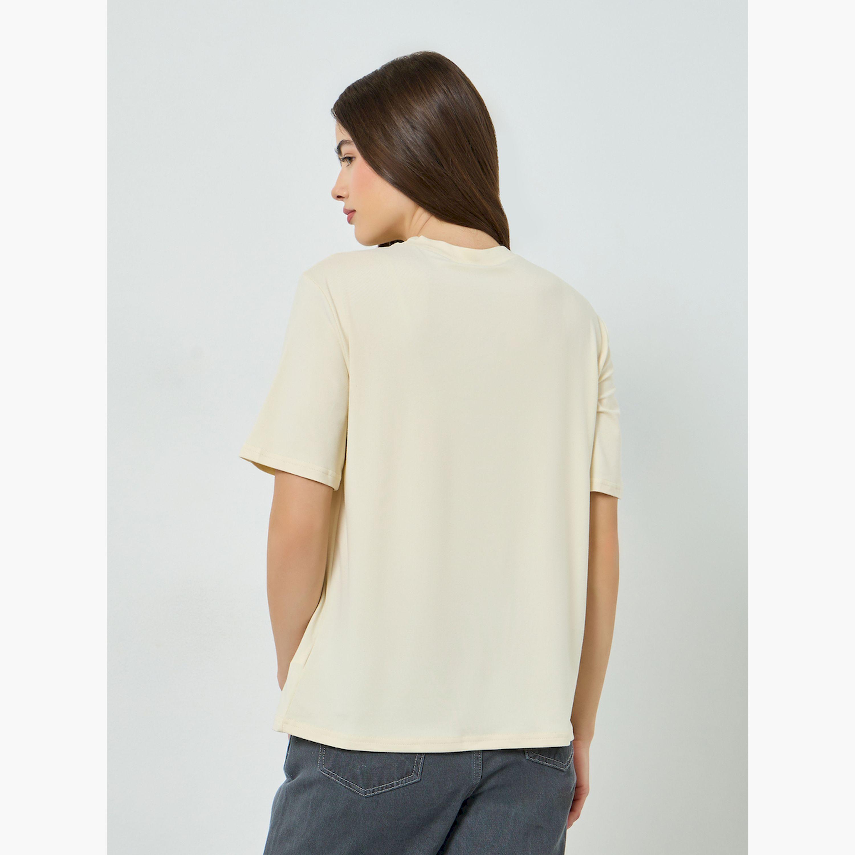 Styli Beige Palm Tree Graphic Oversized T-Shirt-women-clothing-tshirts-image-3