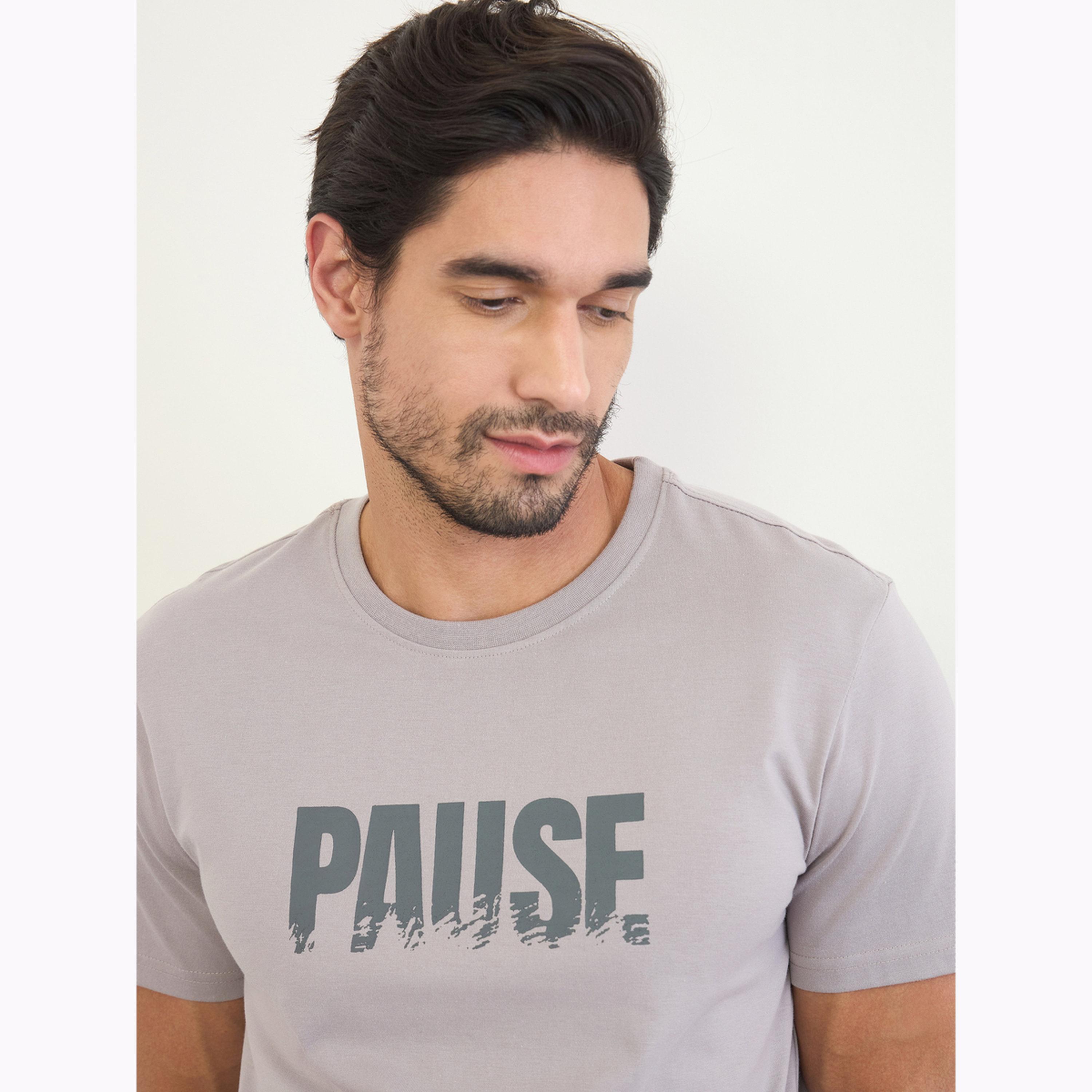 طقم رجالي رمادي مكون من تيشيرت وبنطال بيجاما بطبعة جرافيك-men-clothing-nightwear-sets-image-3
