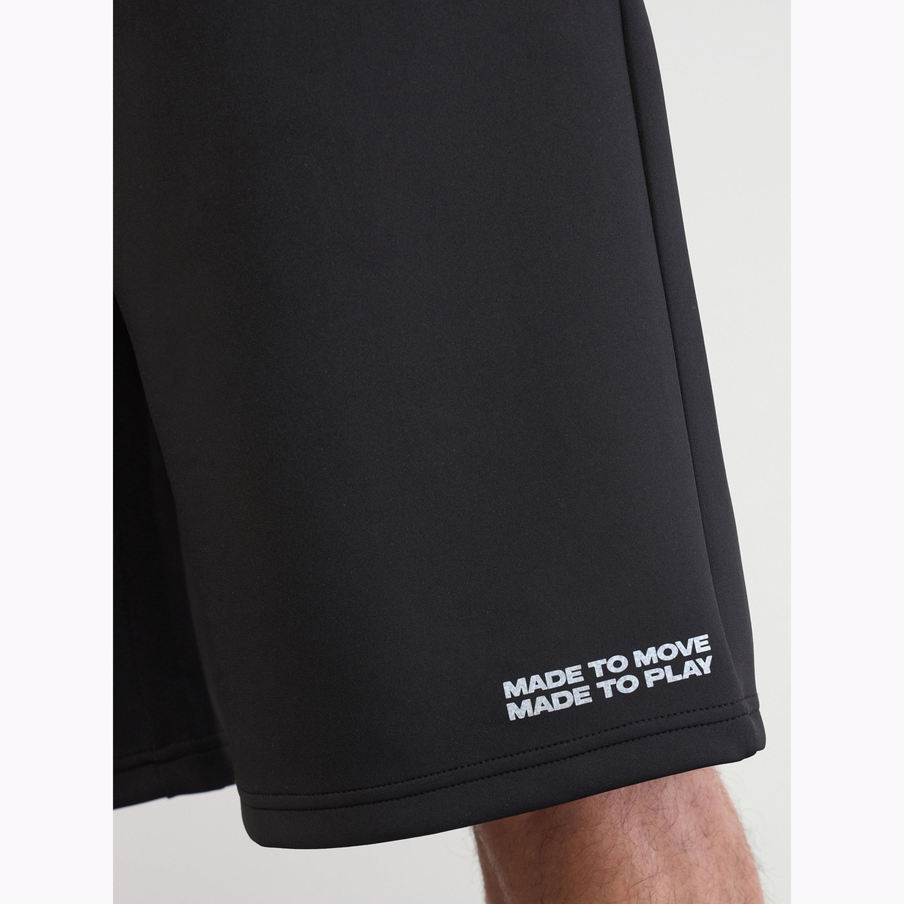Styli Men Text Print Oversized Shorts-men-clothing-bottoms-shorts-image-5