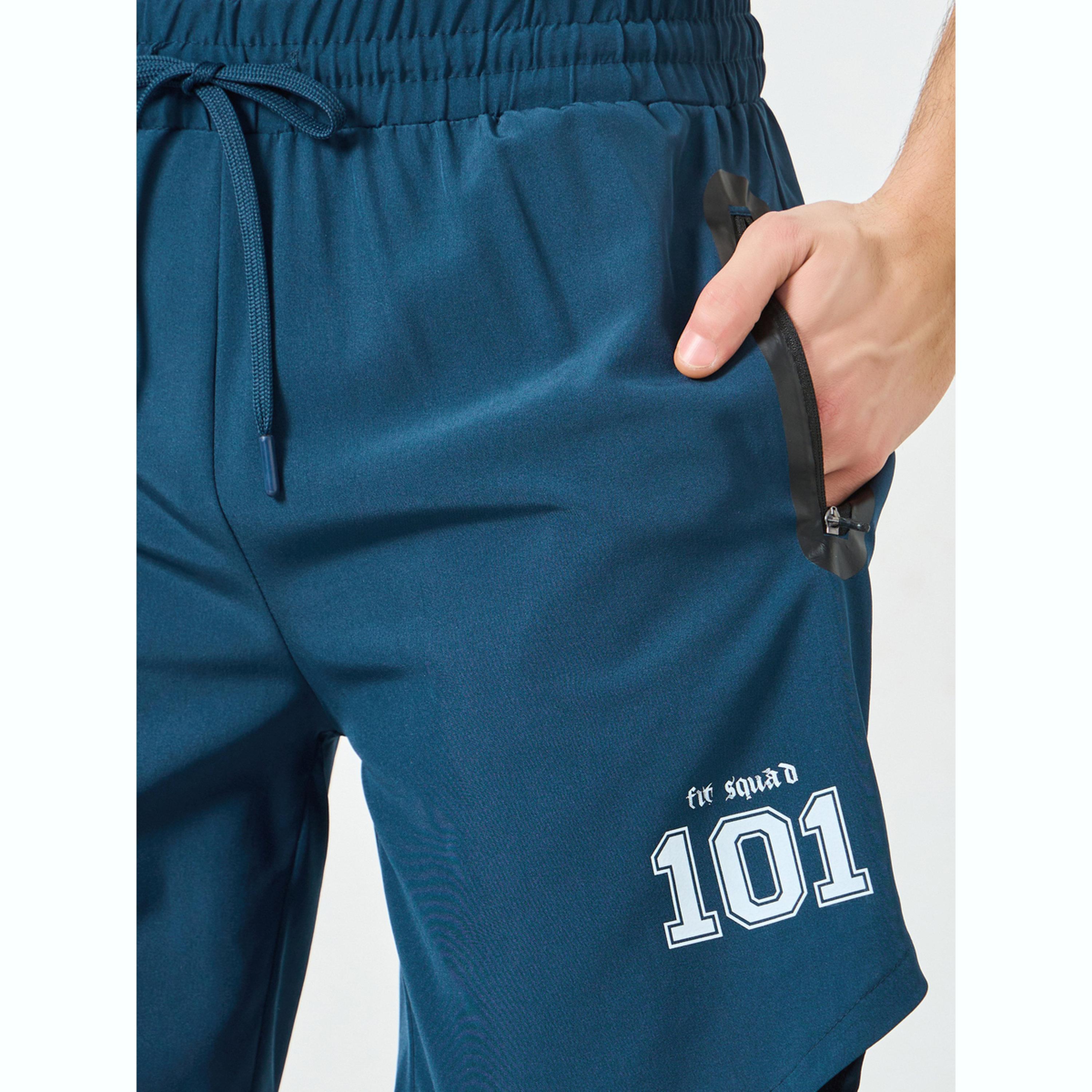 Styli Men Regular Fit Shorts with Zipper Pocket-men-clothing-bottoms-shorts-image-4
