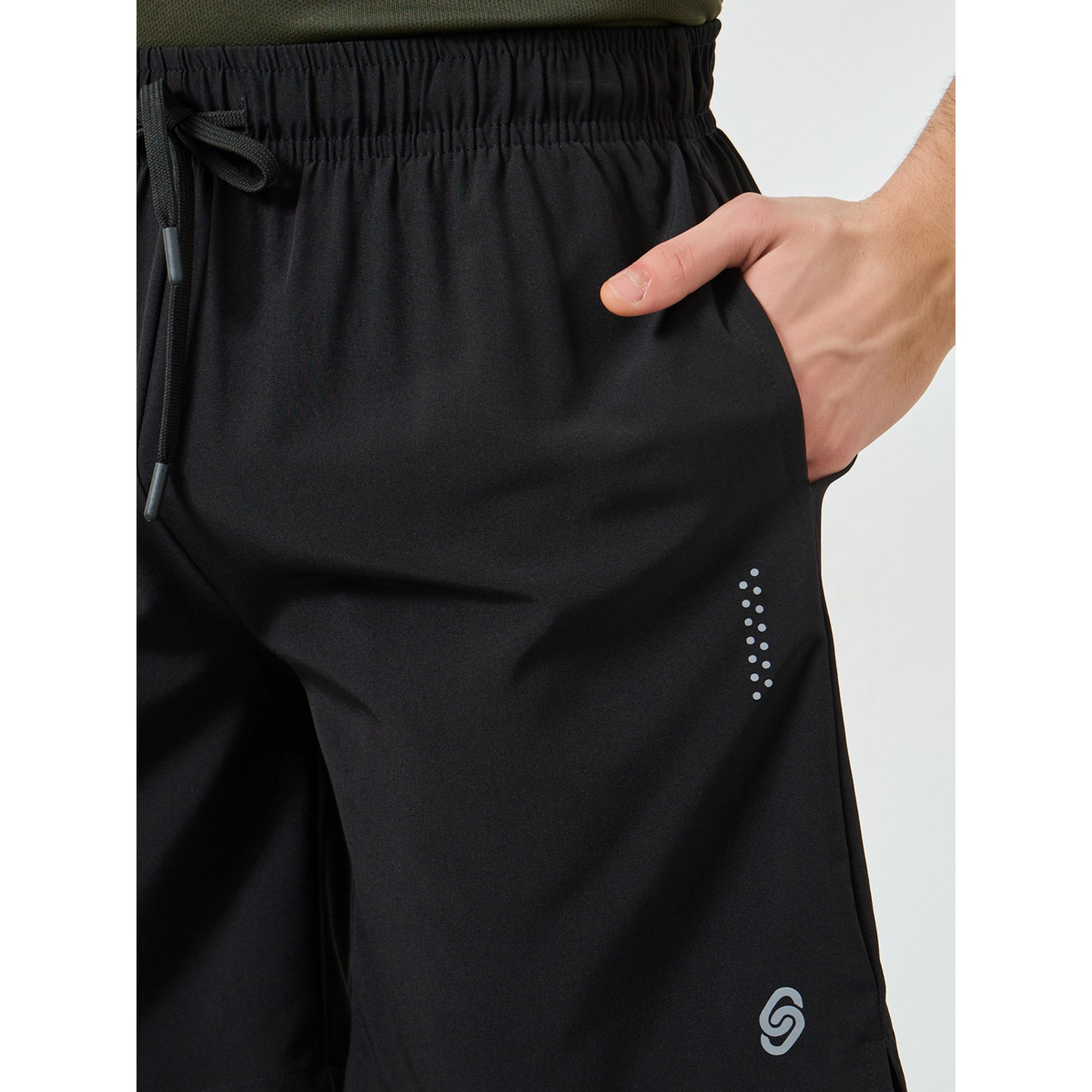 شورت رياضي للتدريب بقصة عادية-sports-men-clothing-bottoms-shorts-image-4
