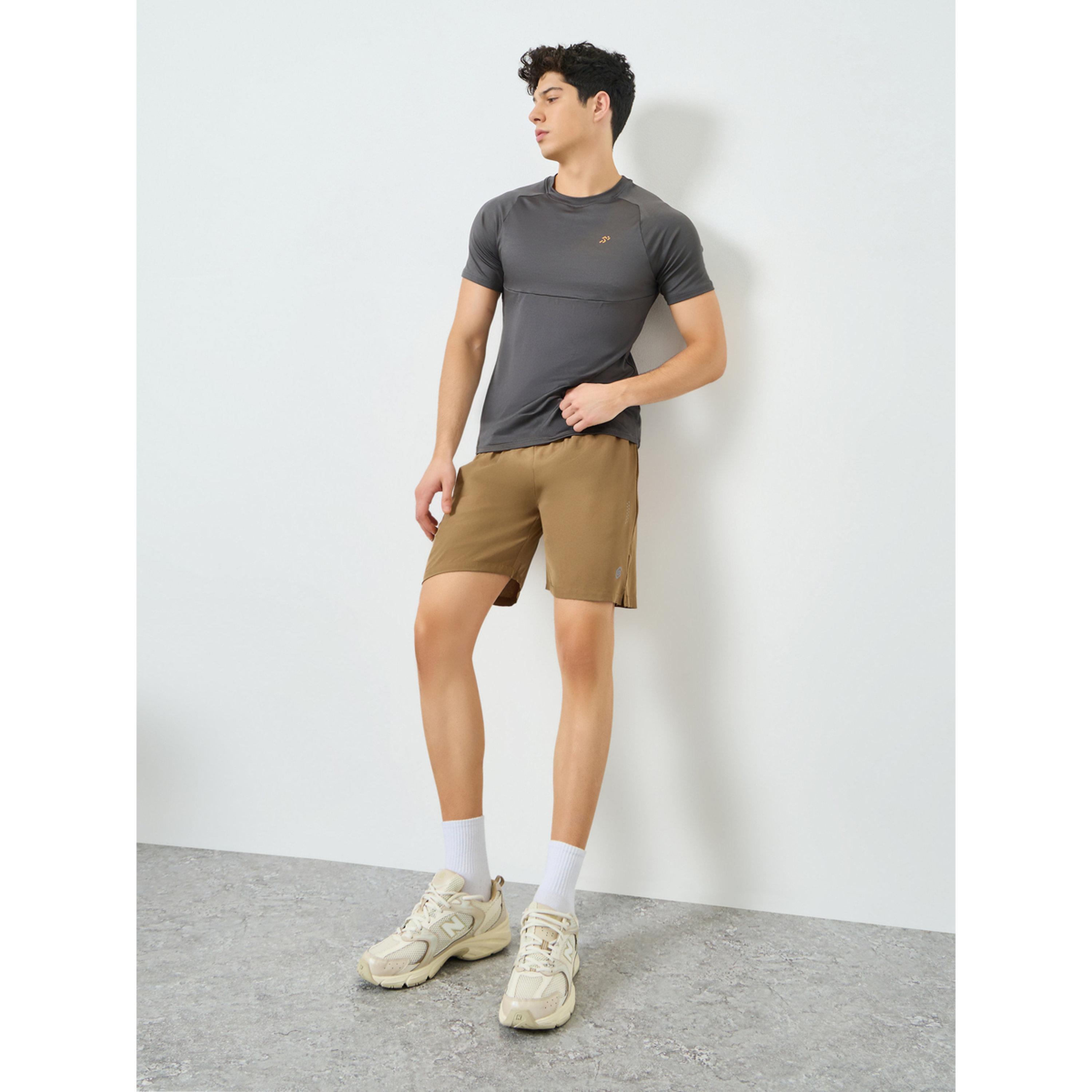 Styli Men Regular Fit Training Shorts-sports-men-clothing-bottoms-shorts-image-2