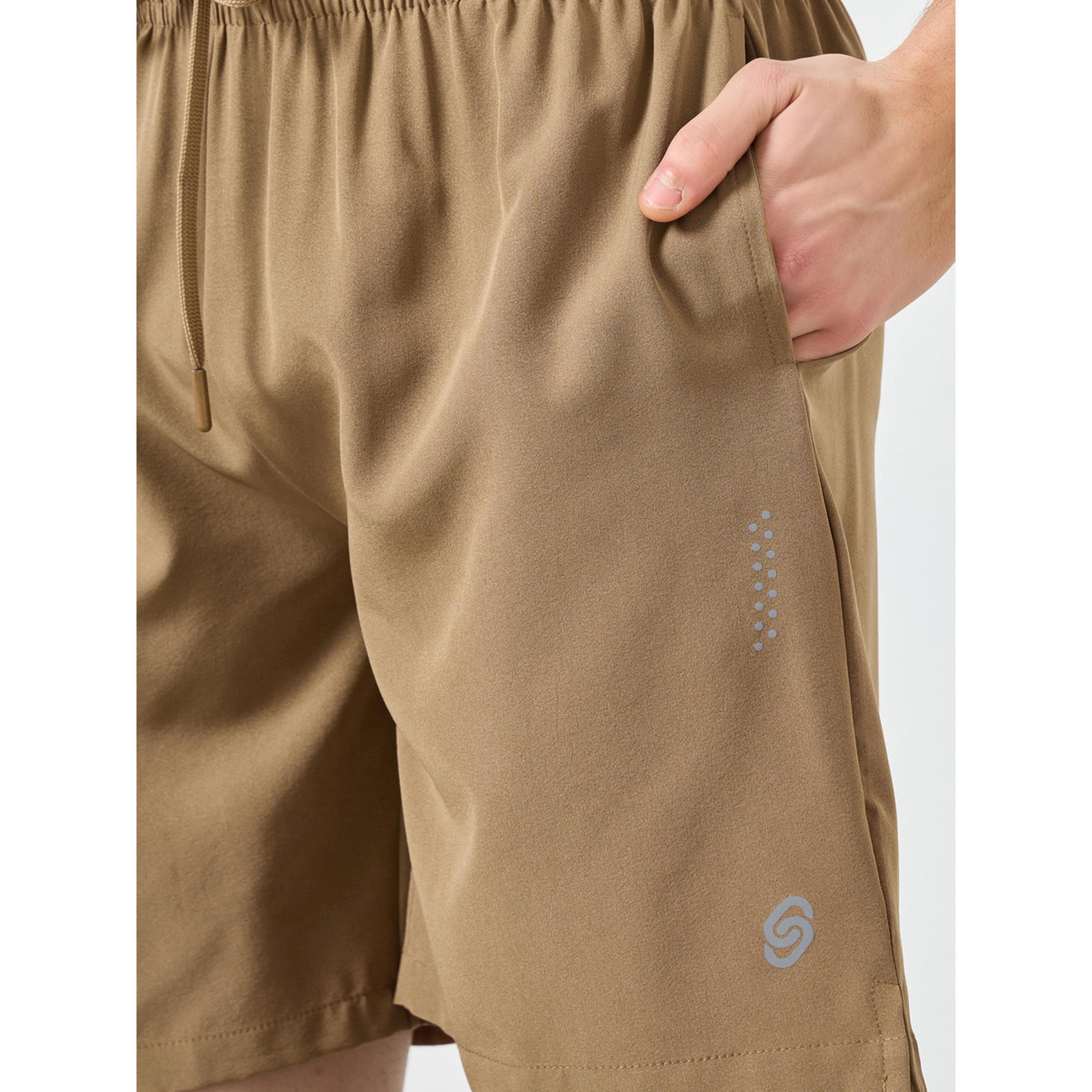 شورت رياضي للتدريب بقصة عادية-sports-men-clothing-bottoms-shorts-image-3