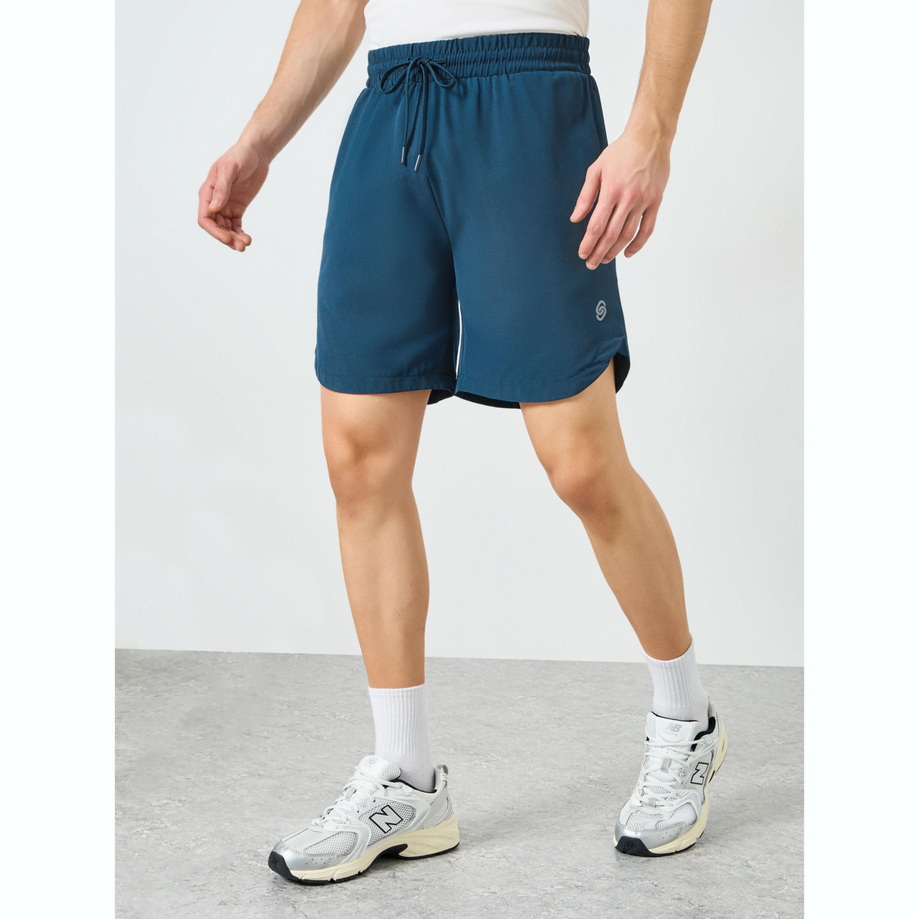 Styli Men Regular Fit Running Shorts with Zipper Pocket-men-clothing-bottoms-shorts-image-1