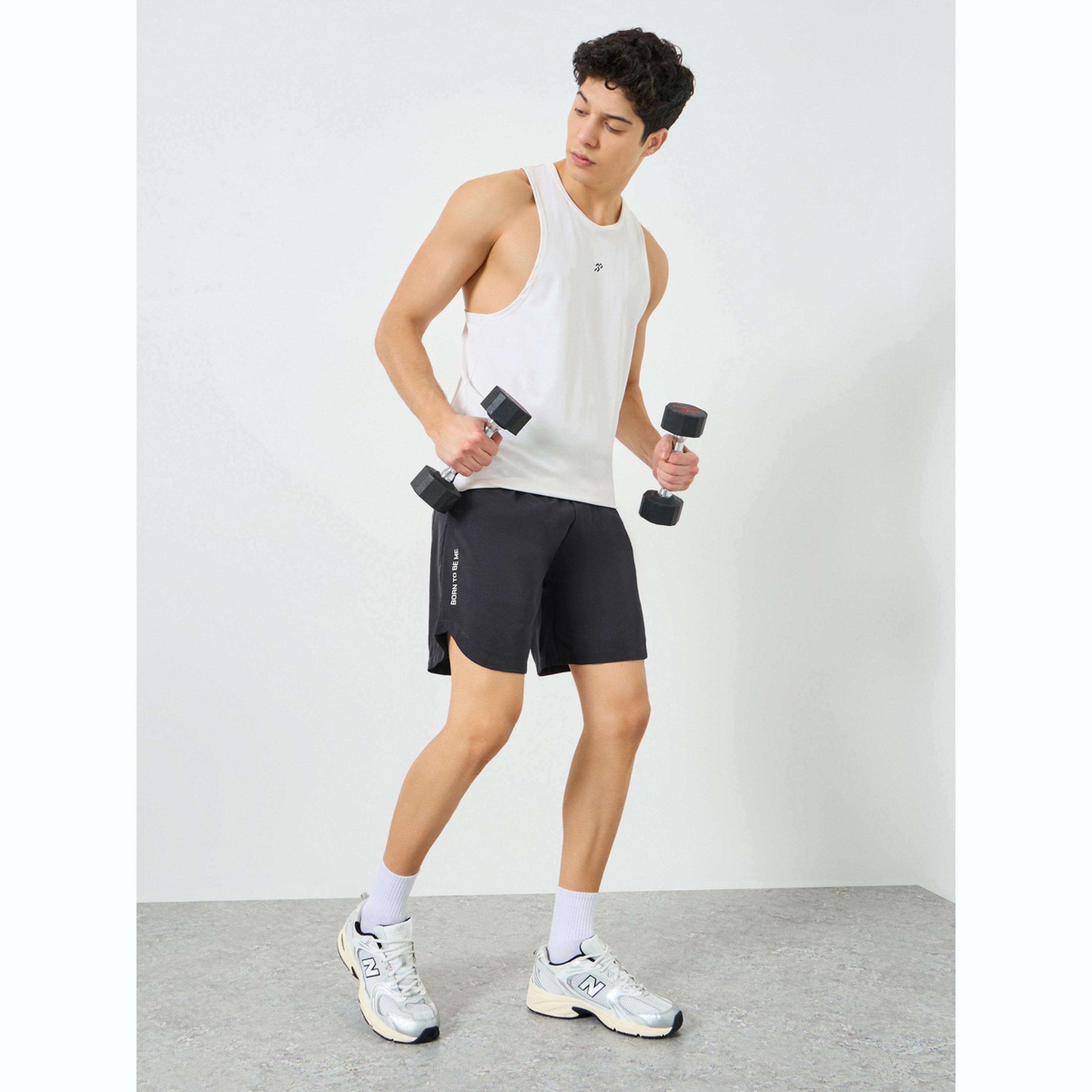 شورت جري بقصة عادية وجيب بسحاب للرجال-men-clothing-bottoms-shorts-image-2