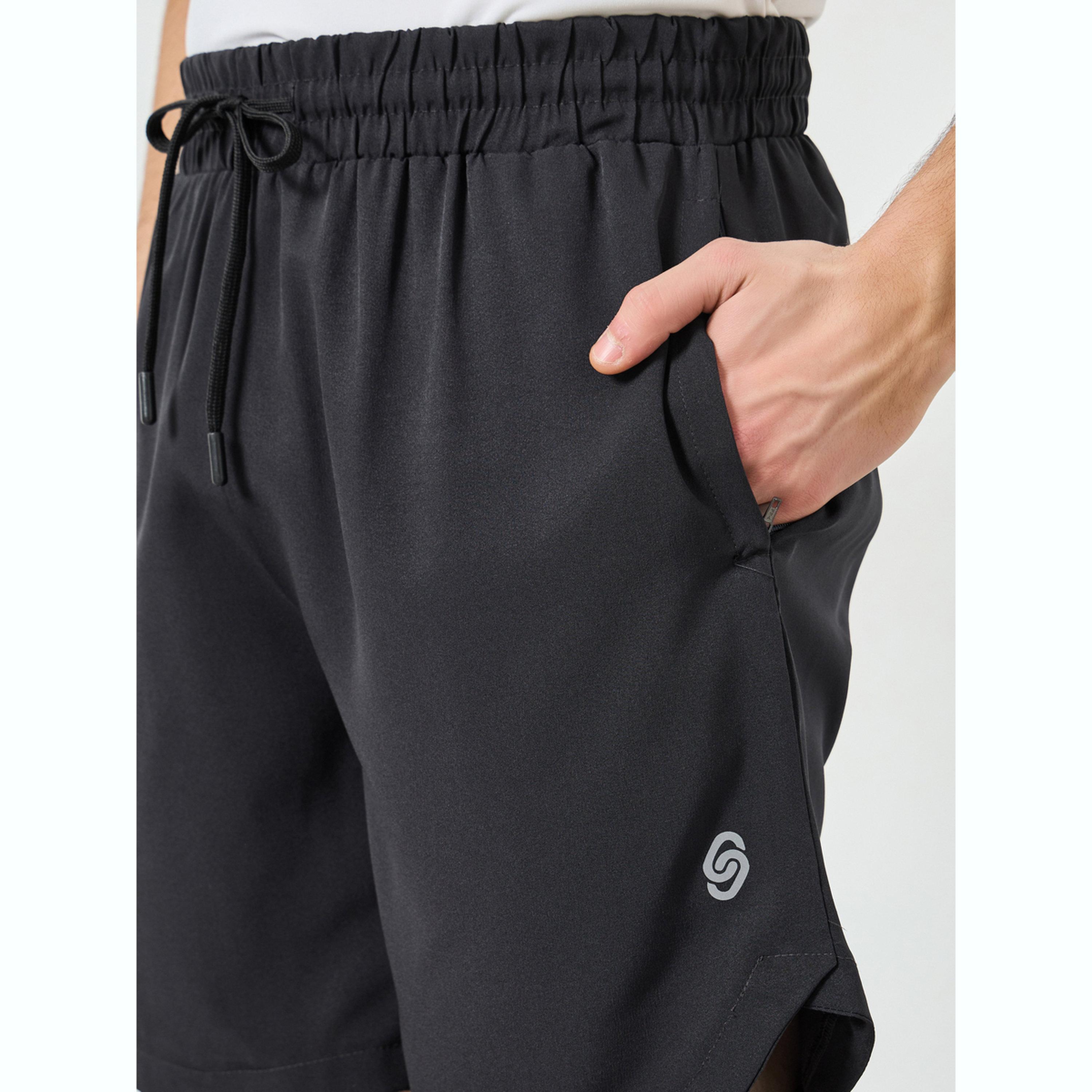 شورت جري بقصة عادية وجيب بسحاب للرجال-men-clothing-bottoms-shorts-image-3