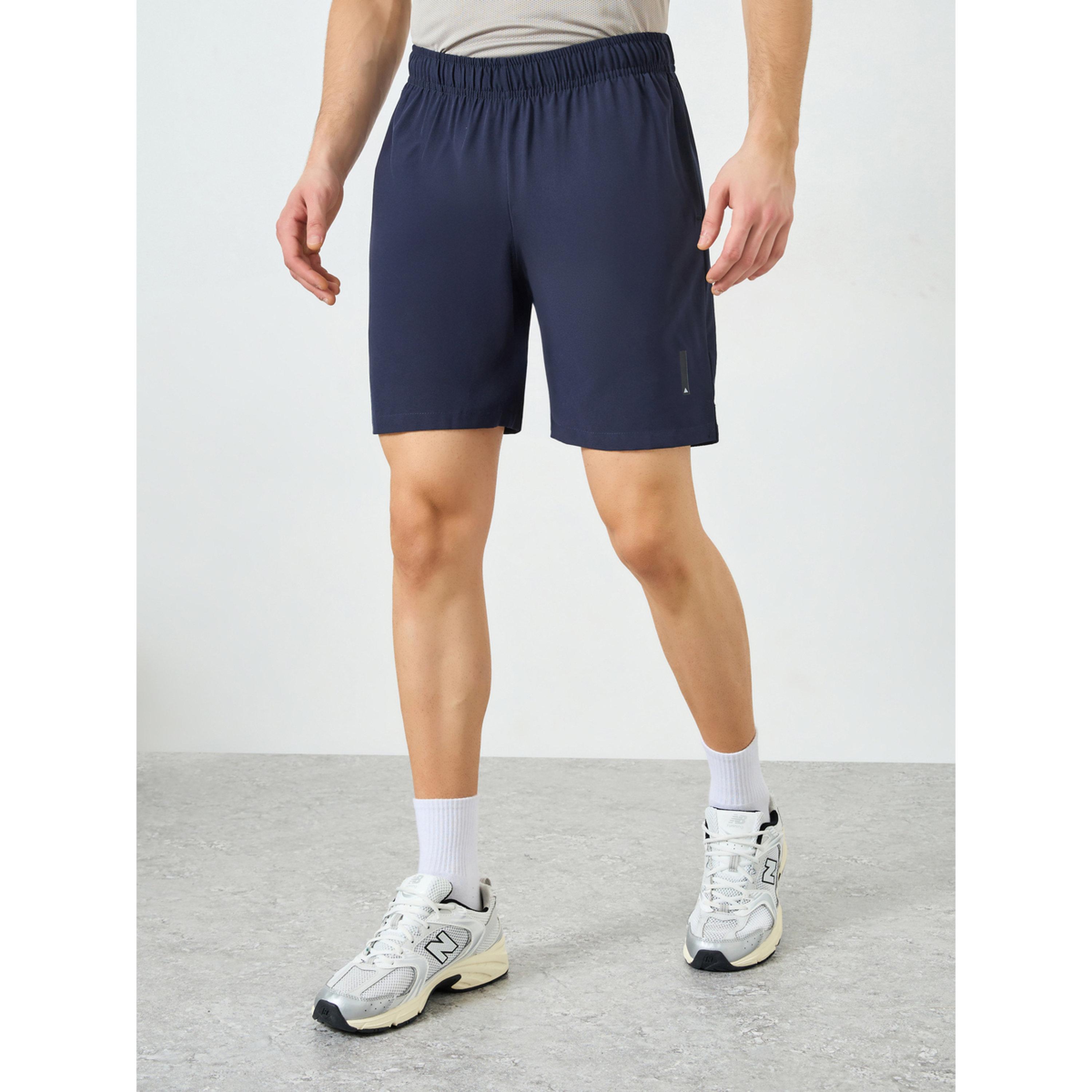شورت رياضي للتدريب بقصة عادية-sports-men-clothing-bottoms-shorts-image-1