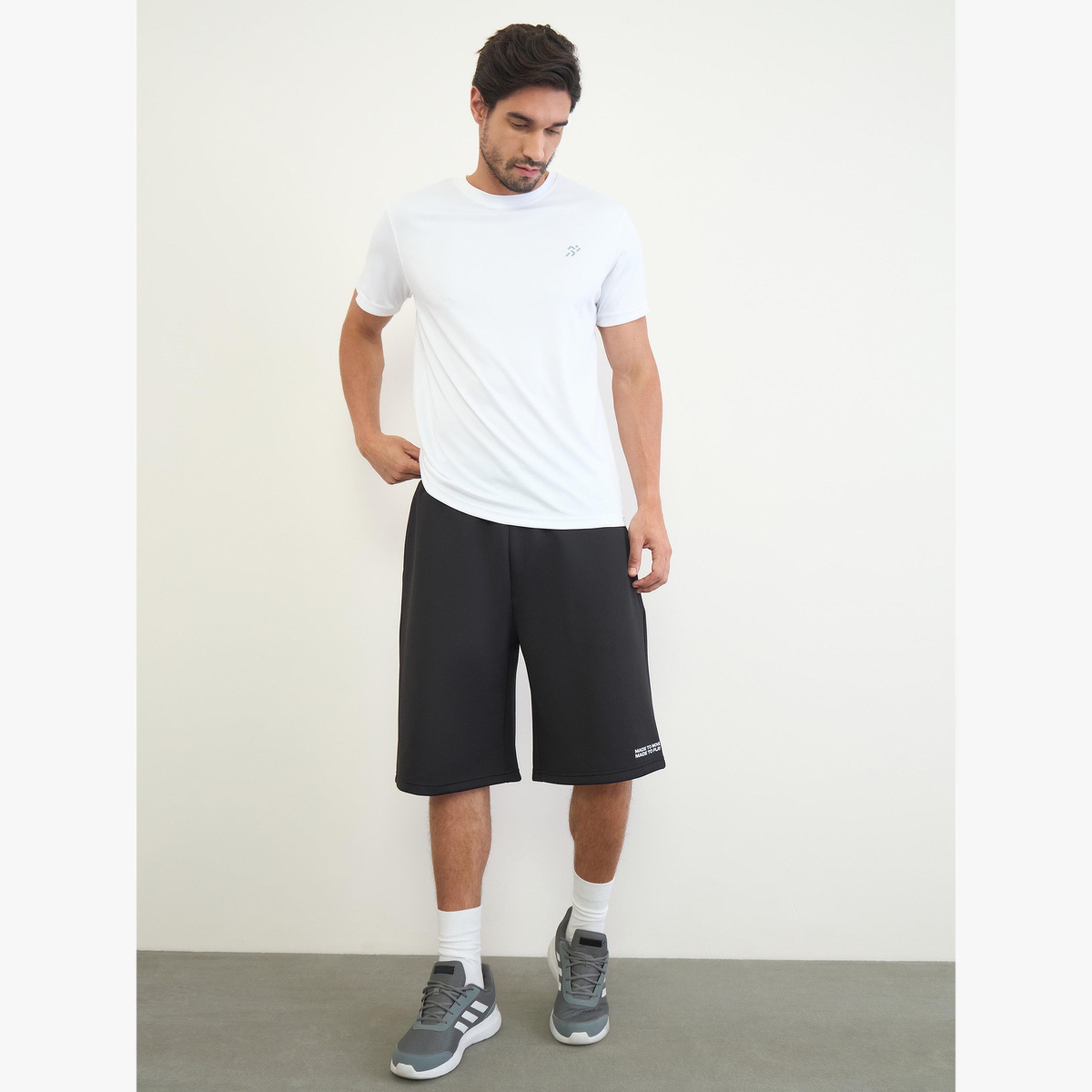 Styli Men Reflective Detail Regular Fit Active T-Shirt-men-clothing-sportswearandactivewear-tshirtsandpolos-image-2