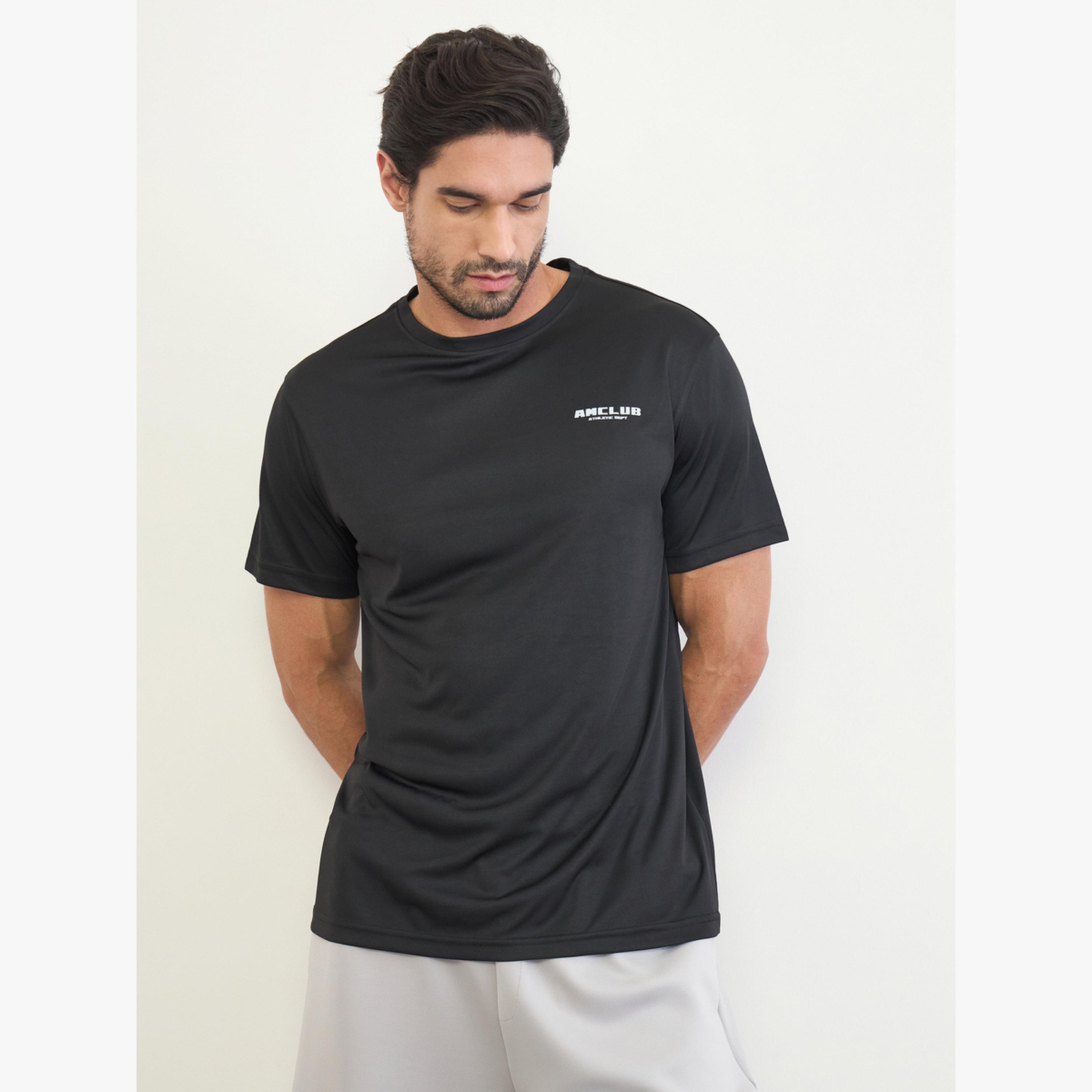 Styli Men Front and Back Printed Regular Fit Active T-Shirt-men-clothing-sportswearandactivewear-tshirtsandpolos-image-1