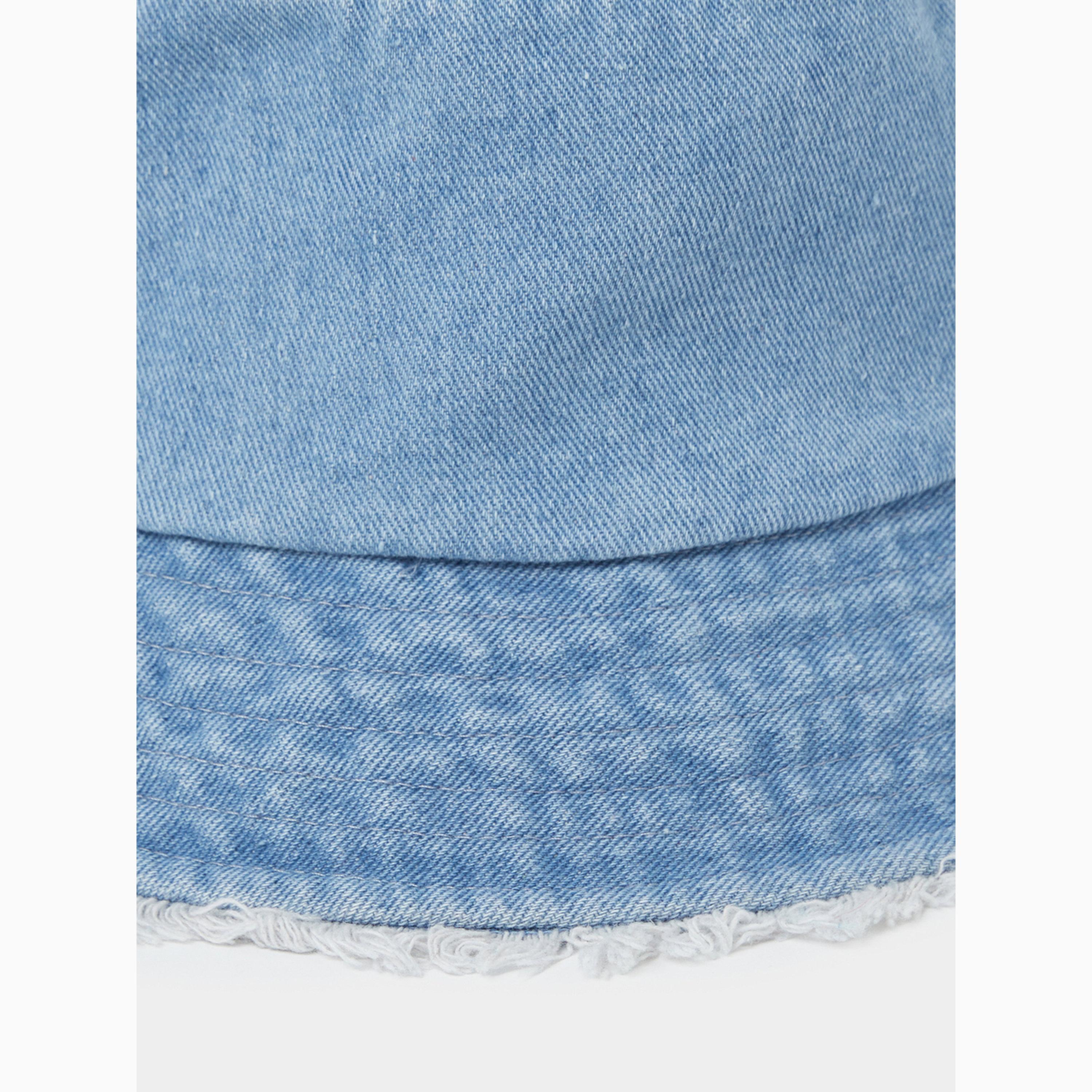 Styli Frayed Edge Denim Bucket Hat-women-clothingaccessories-capsandhats-image-3