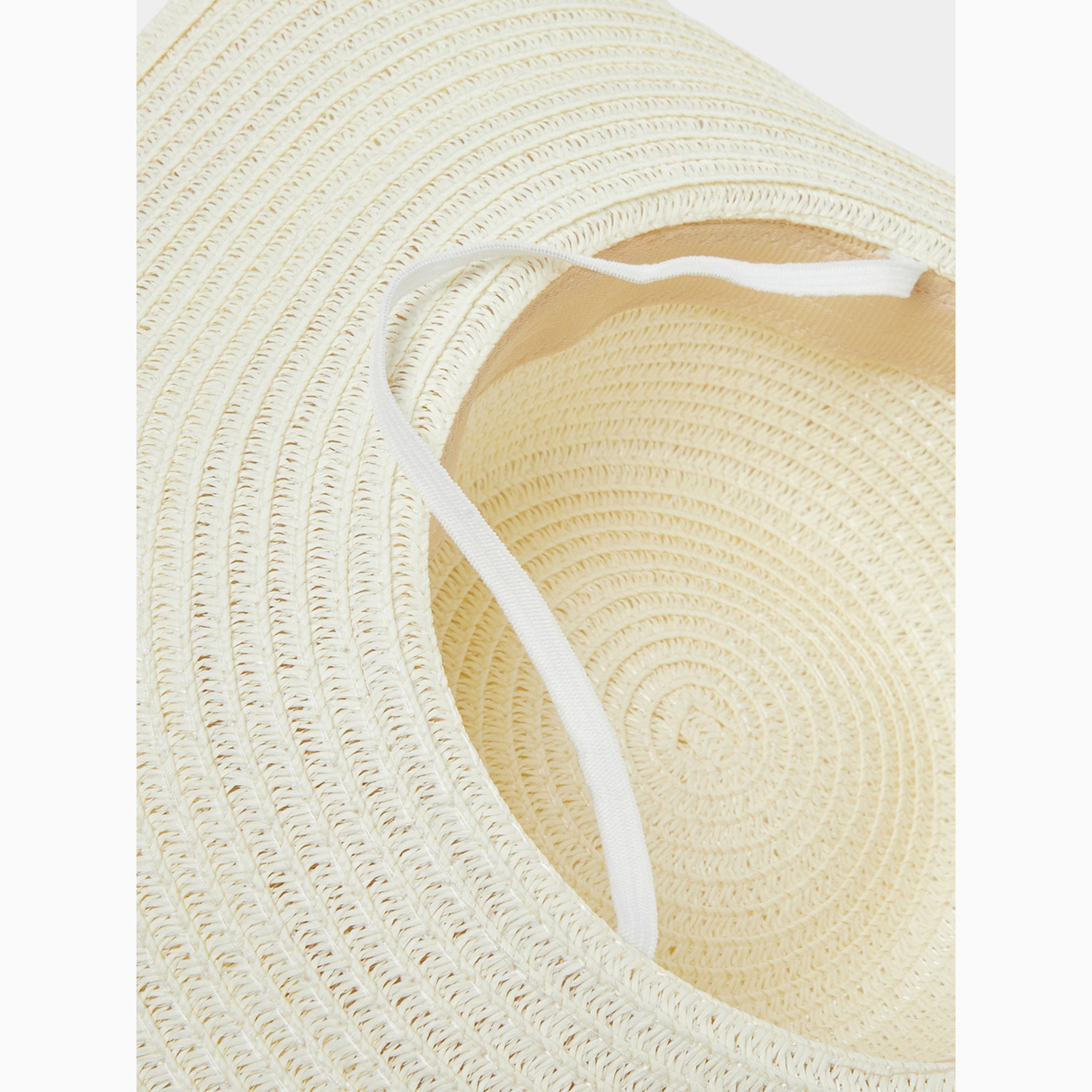 Styli Wide Brim Frayed Edge Straw Hat-women-clothingaccessories-capsandhats-image-4